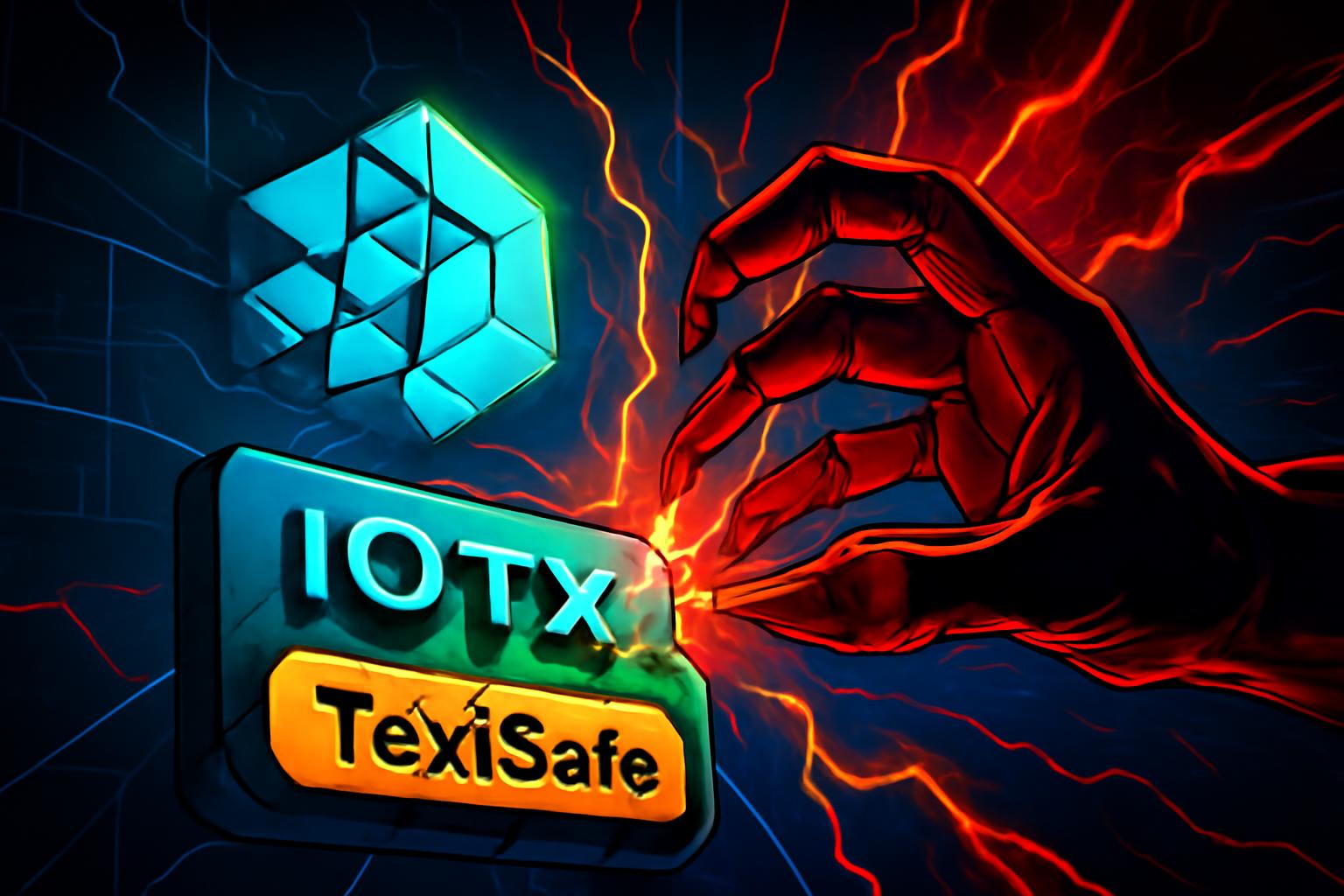 IOTX Breach: TokenSafe and MinterPool Hacked, $8.88M Loss, 45 ETH Bridged