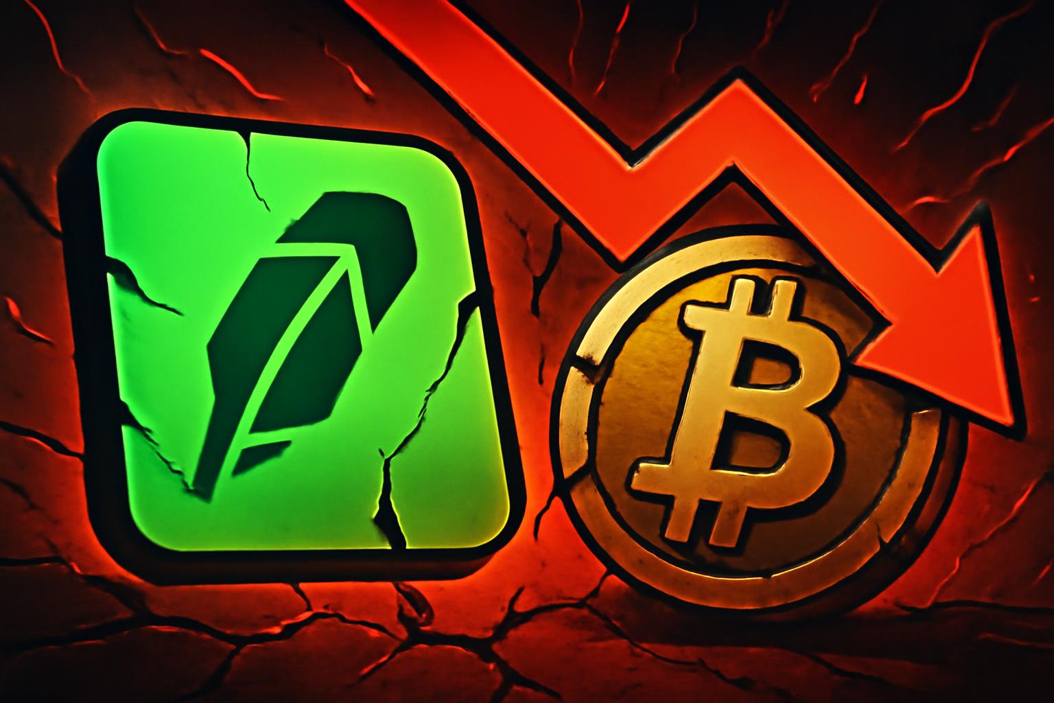 Robinhood’s Crypto Revenue Slump Signals Volatility Ahead