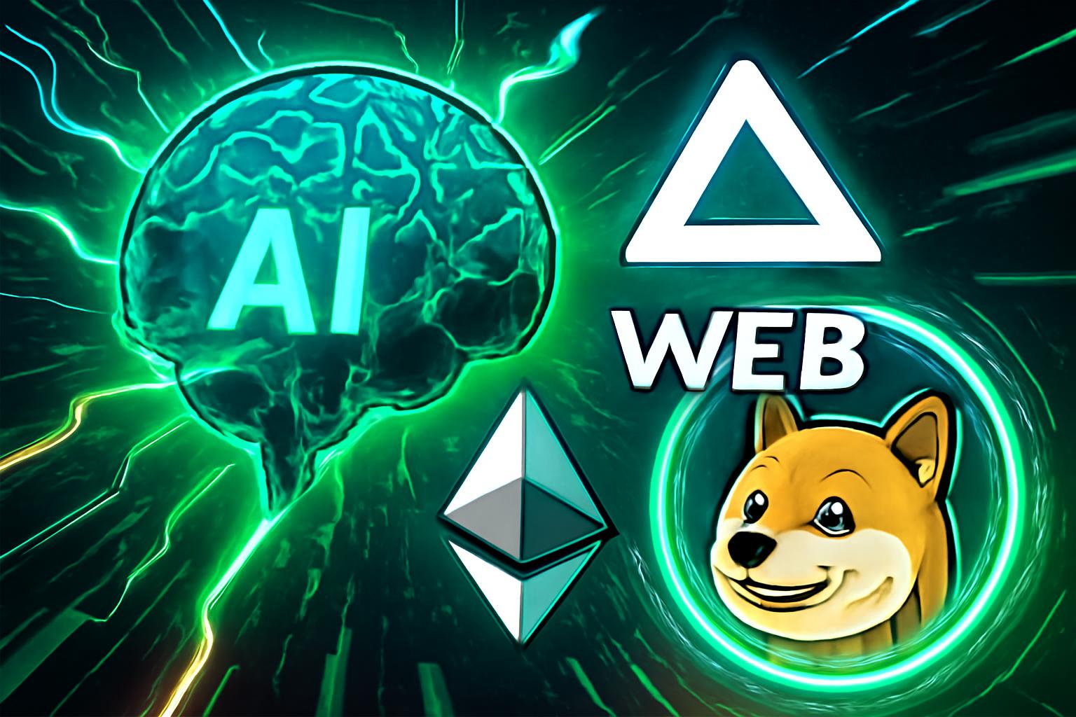 AI Leads Crypto Buzz as RWA, Meme Coins, and Web3 Games Drive Market