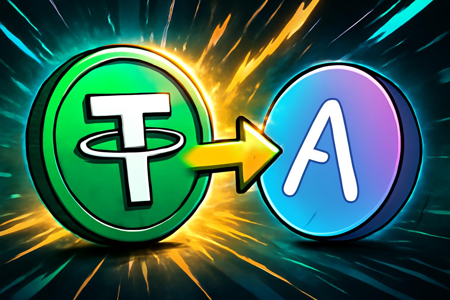 USDT Transfer to Aave Signals DeFi Liquidity Surge from HTX