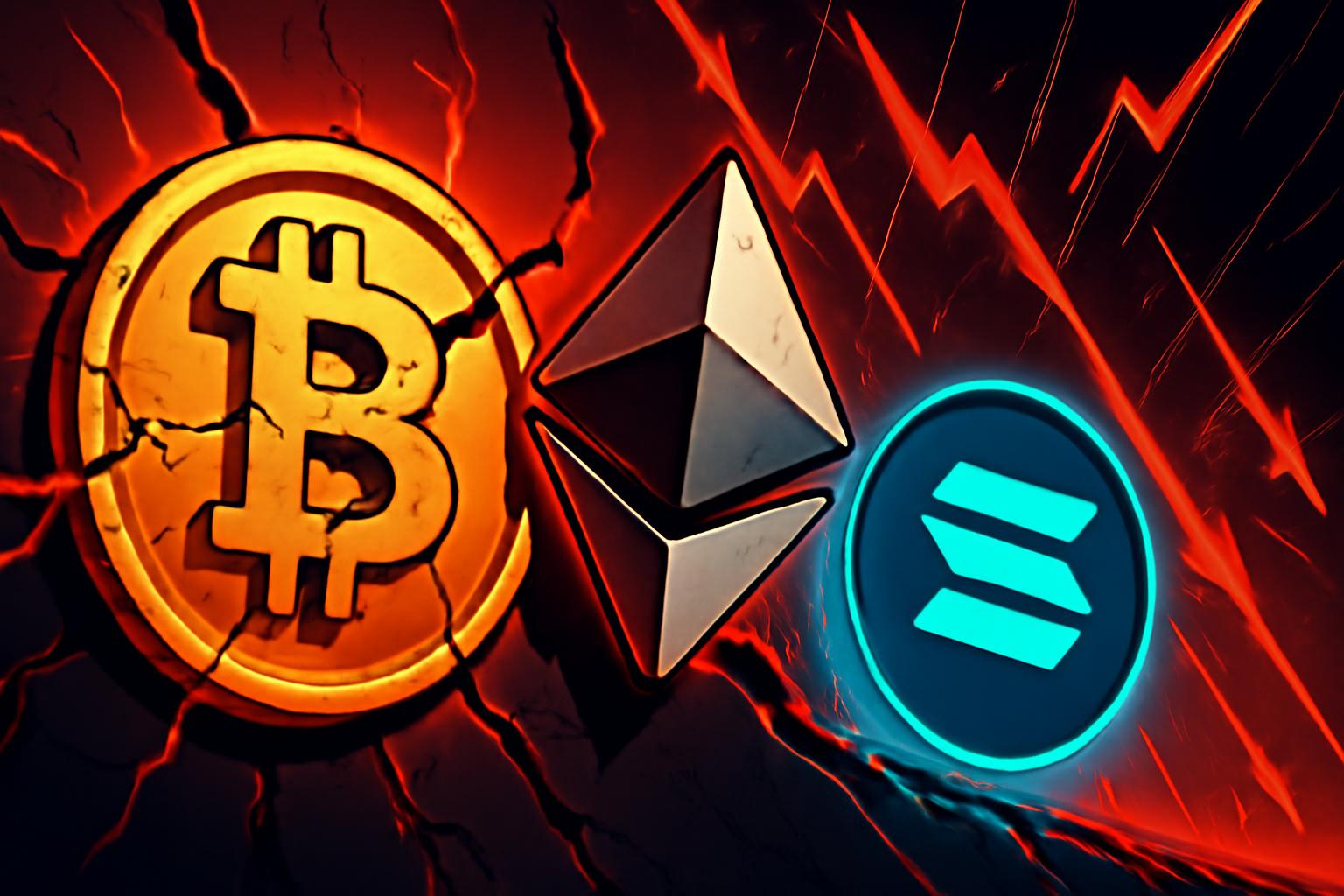 Bitcoin and Ethereum ETFs Under Pressure: February $315M Outflows Shake Crypto Markets