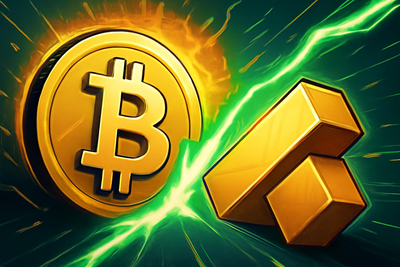 Bitcoin Trades Near $68,000 as BTC Outperforms Gold on Select Timeframes