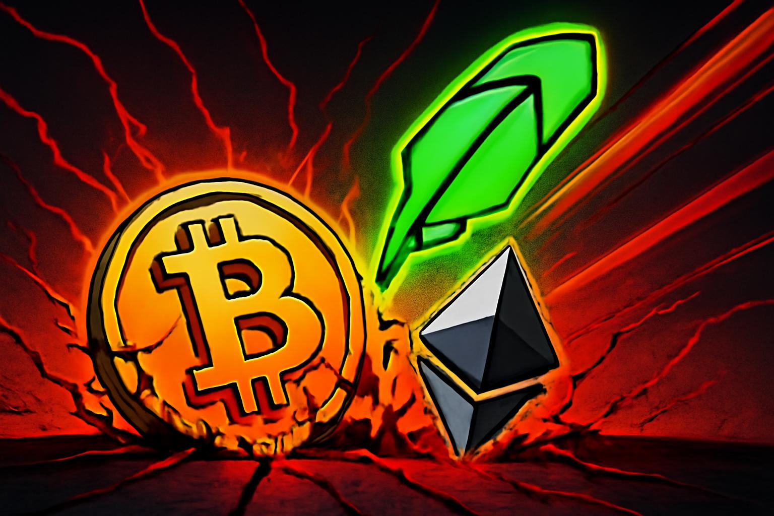 Robinhood Investors Shift from Bitcoin and Ethereum to Altcoins in Downturn