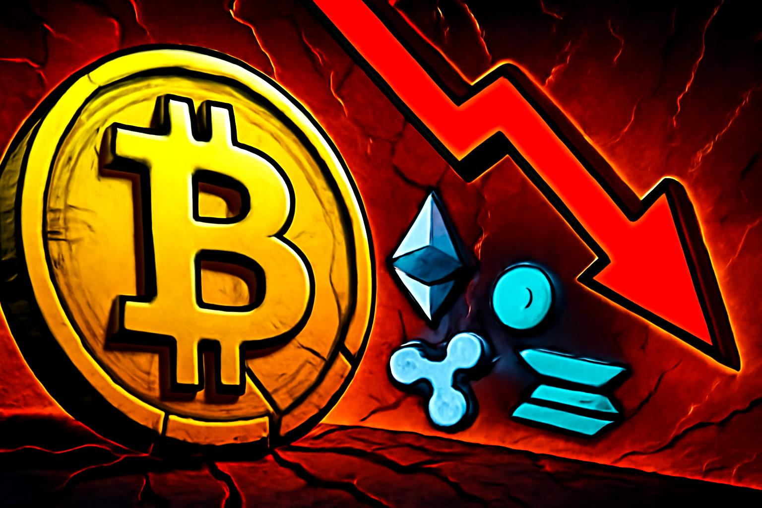 Bitcoin Slumps to 94 Million Won as US Tariff Uncertainty Roils Markets