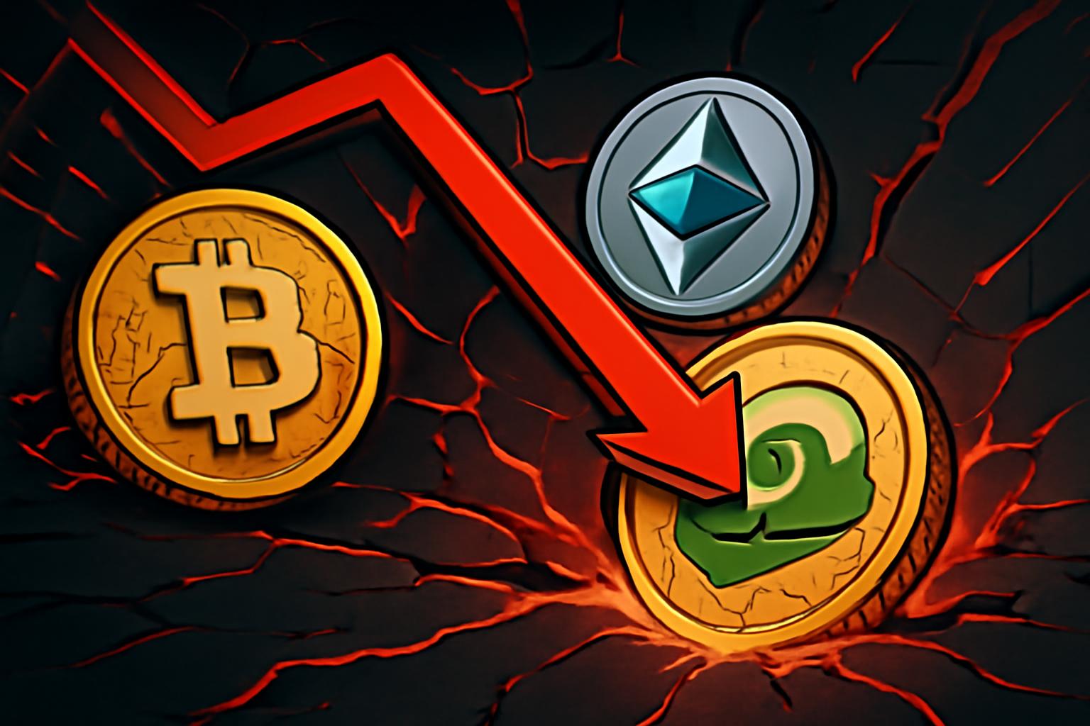 Crypto Market Cap Drops Below $2.3 Trillion After 4.7% Slide