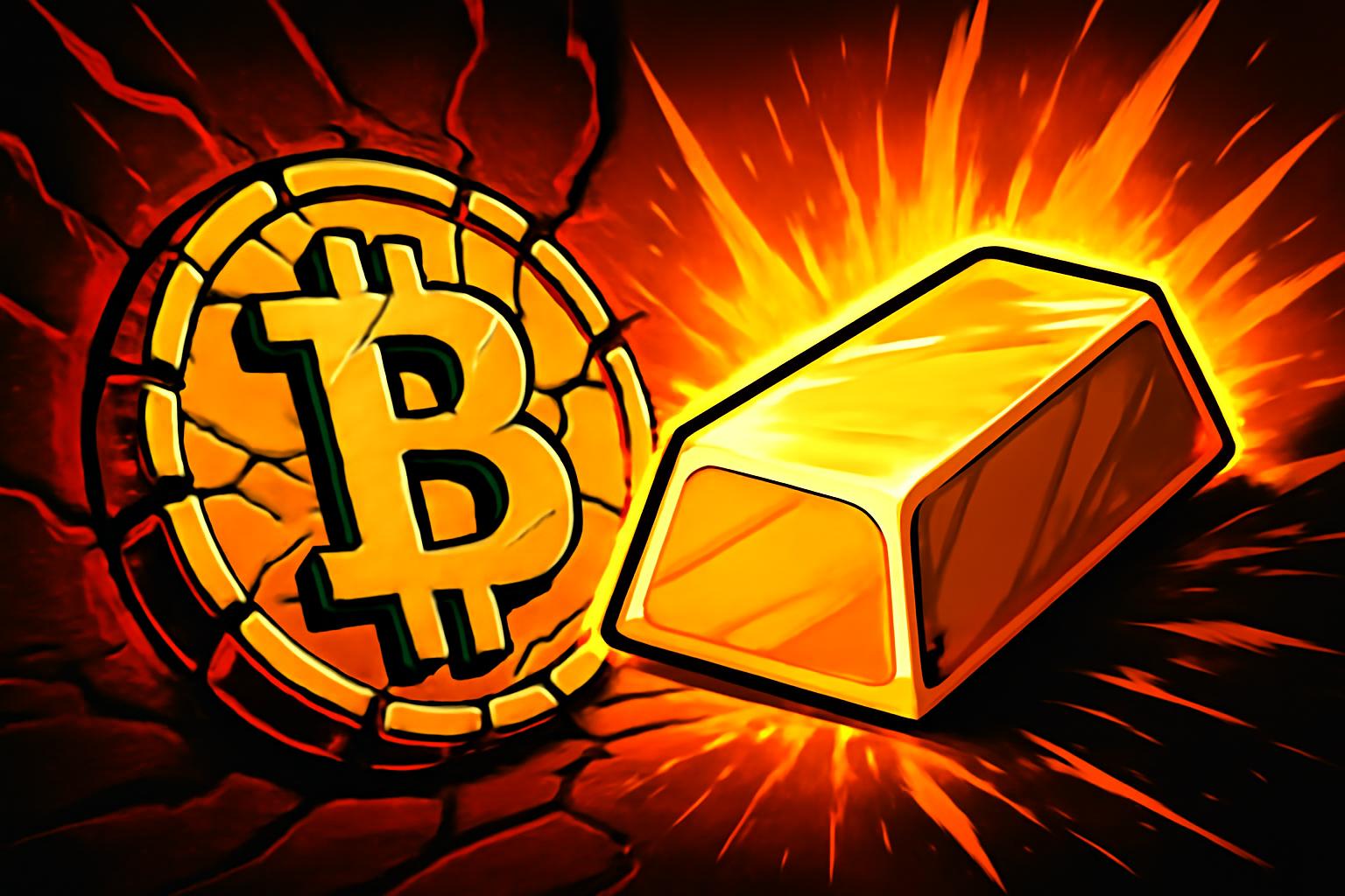 Bitcoin Slumps as Digital Gold Narrative Falters Amid Market Turmoil