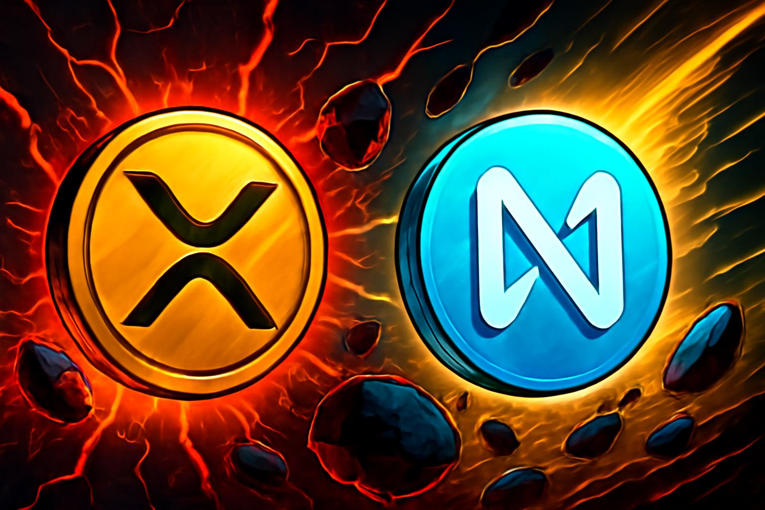 XRP Near $1.35 as NEAR Ticks Up Amid Altcoin Shakeout