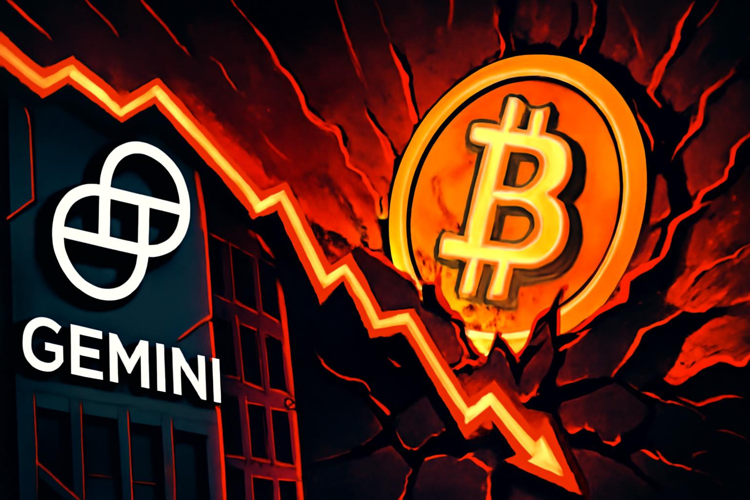 Gemini Struggles as Bitcoin Crash Hits Its Exchange