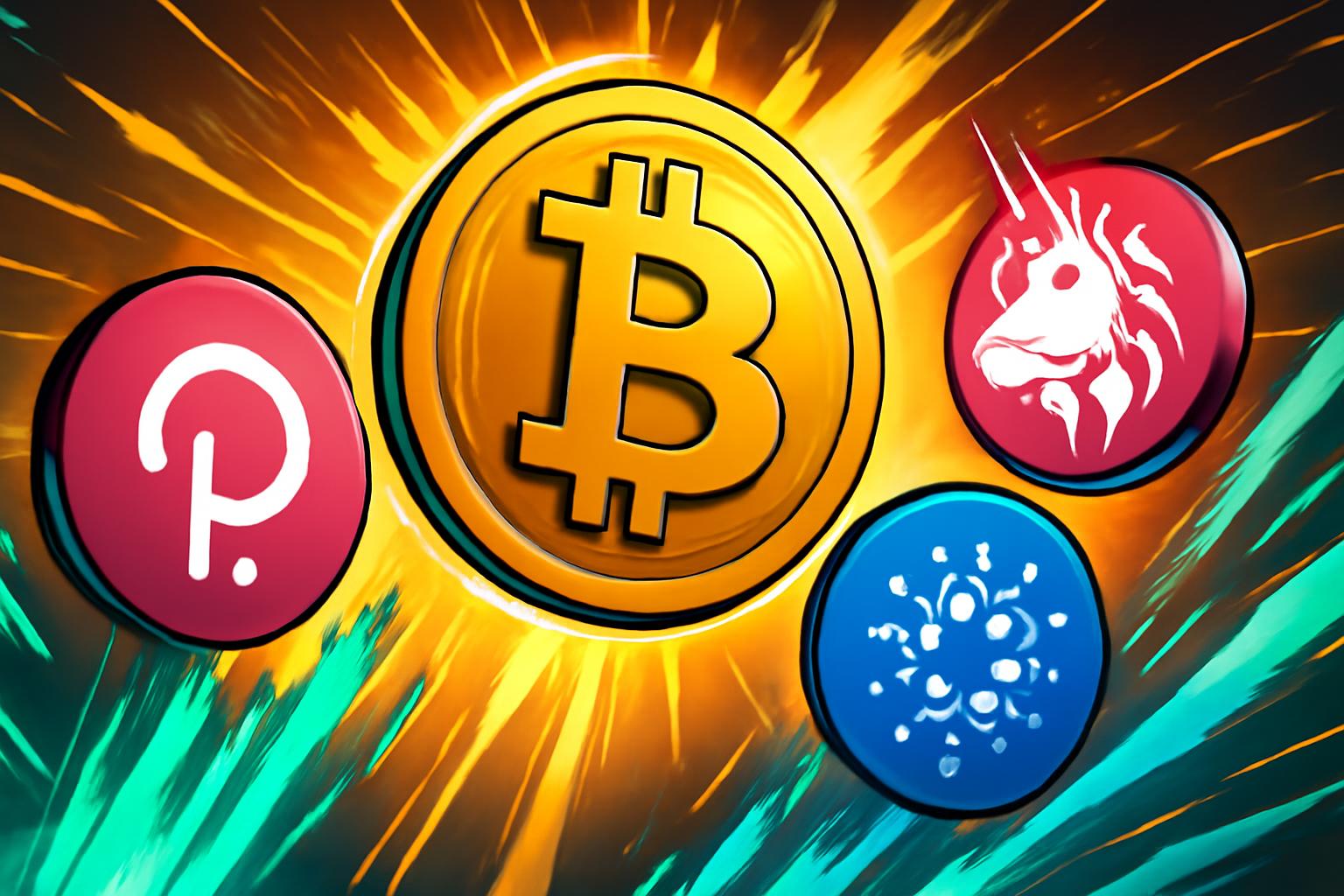 Bitcoin Stabilizes as DOT, UNI, ADA Lead Broad Crypto Recovery