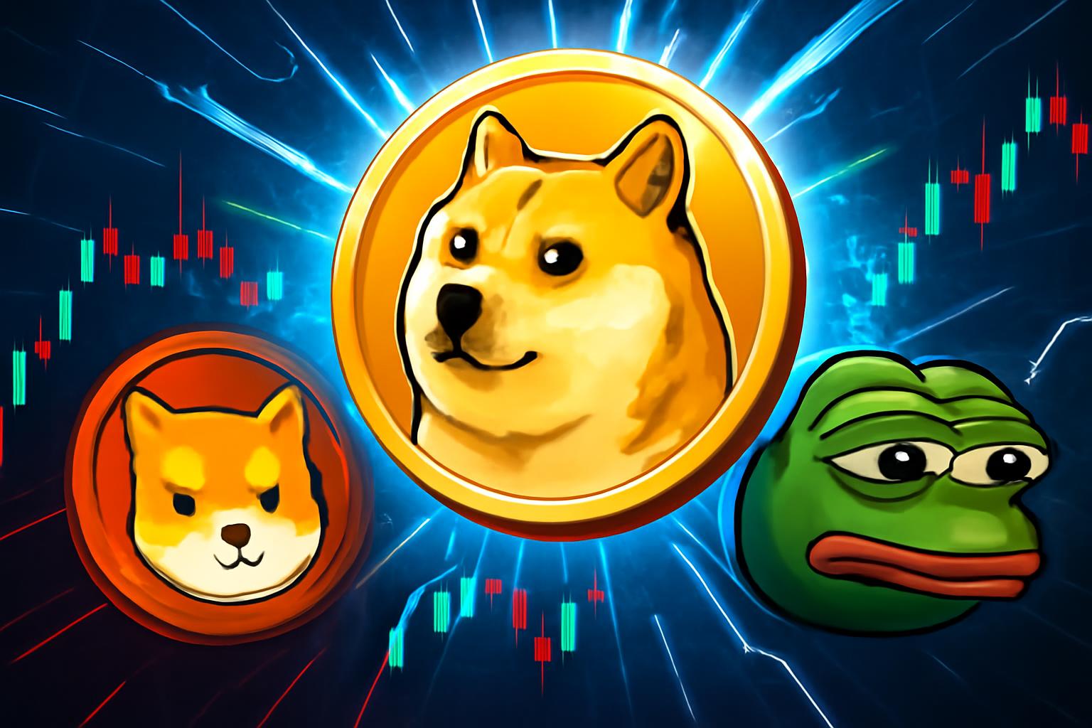 Meme Coins Hold Ground as DOGE, SHIB, PEPE Stabilize