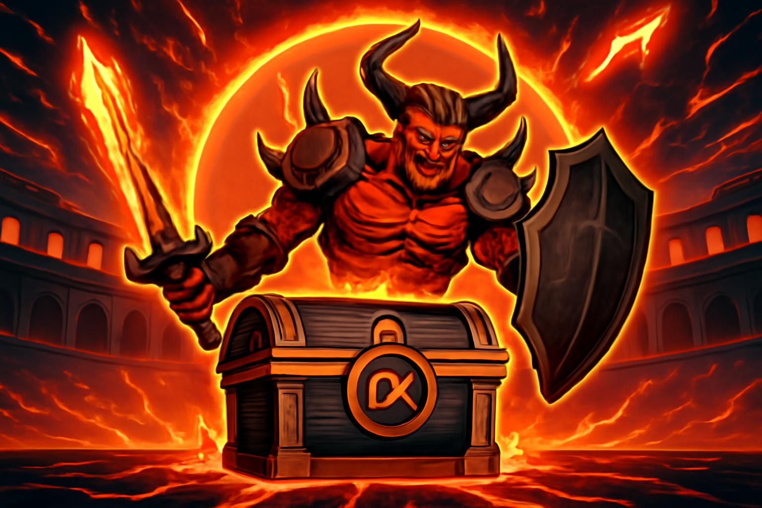 NomStead Stadium Fights Expansion: Combat Chest Mint with Demon Gear & NFTs