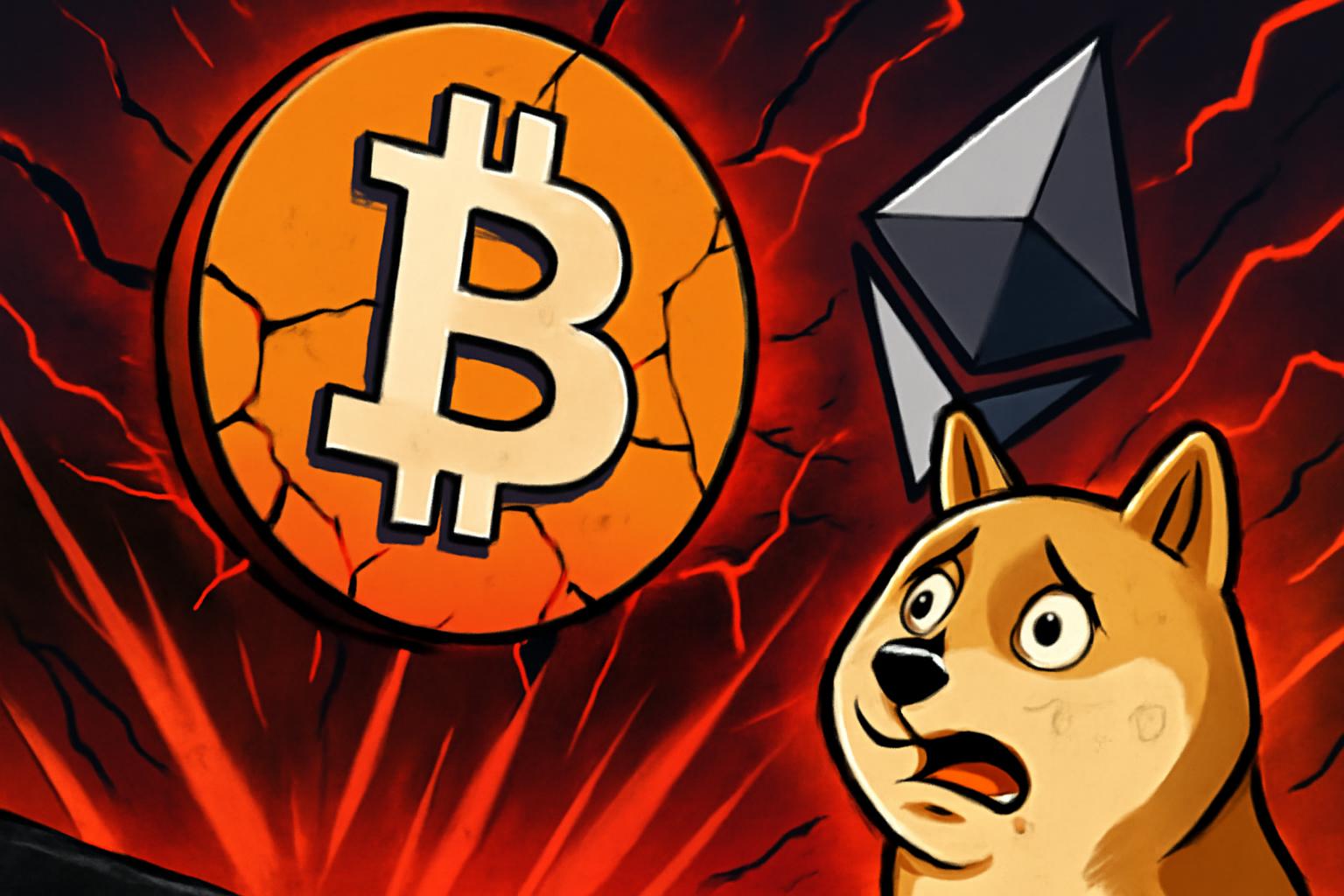 Bitcoin Slides Below $70,000 as Altcoins Slump in Broad Crypto Selloff