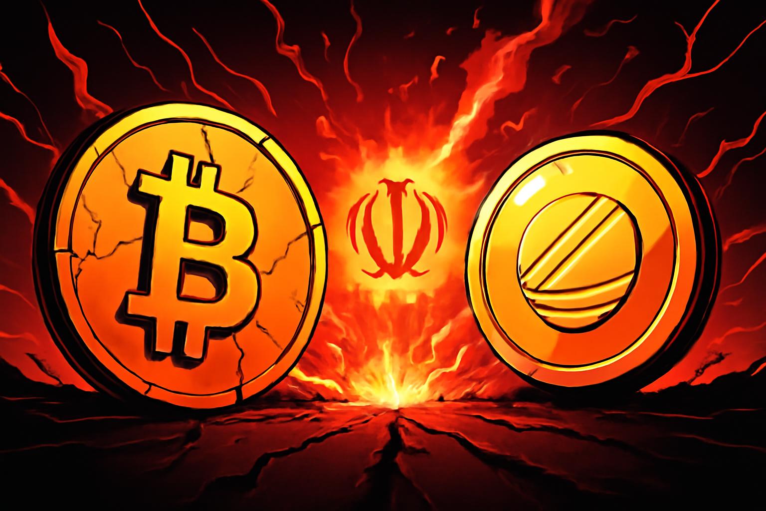 Crypto Drops Toward $63K as Iran Strikes Spark Sell-Off