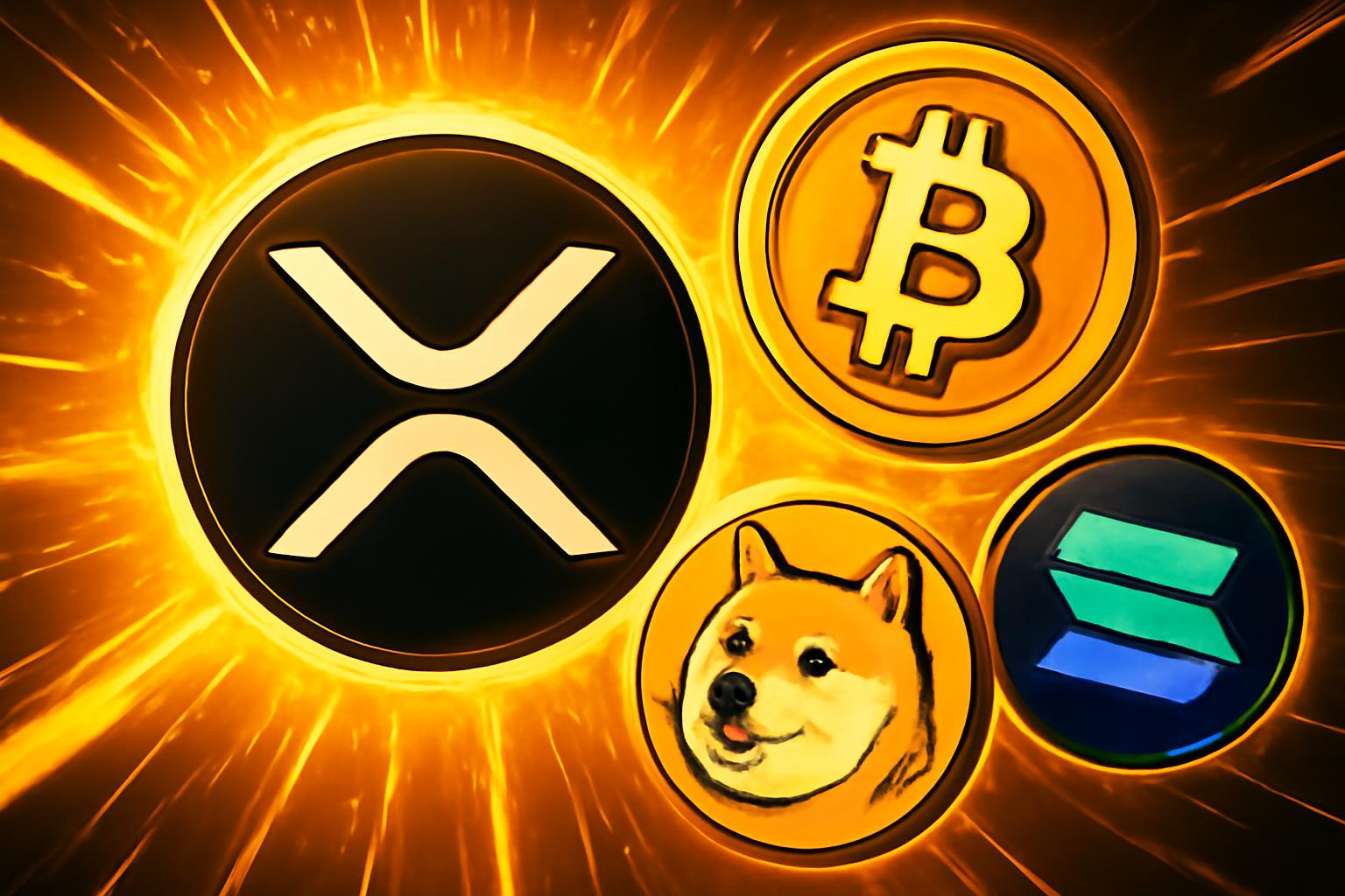 South Korea Altcoin Volume Surge: XRP Leads the Top 10