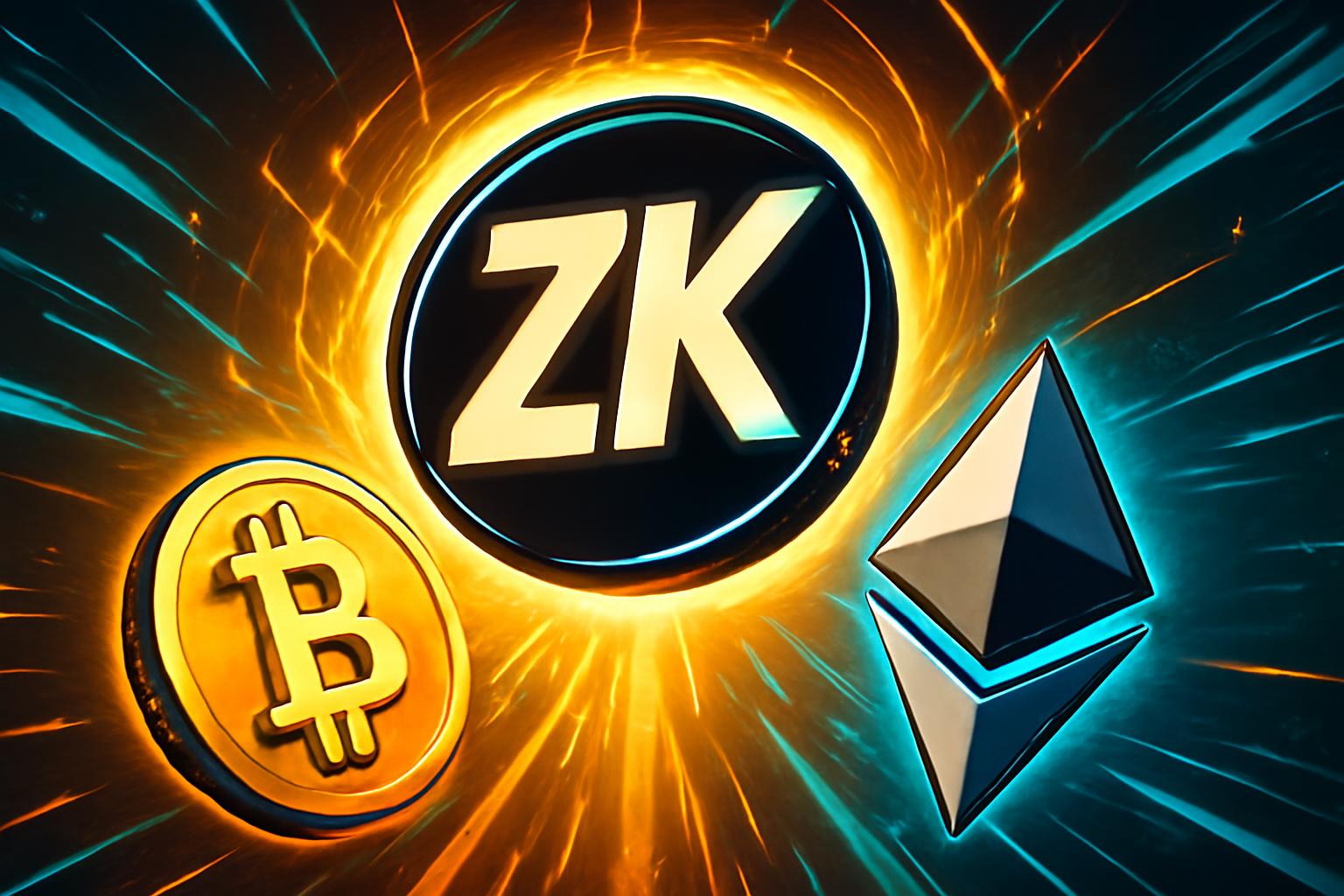 ZK Leads Crypto Gains as Market Mixed on February 1