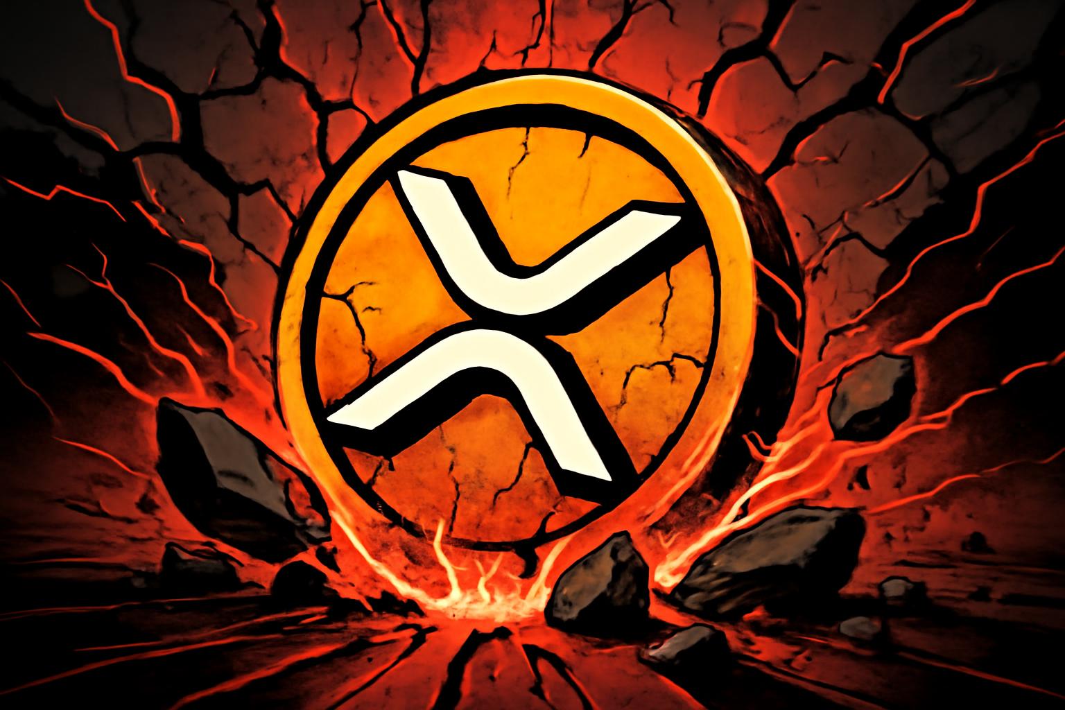 XRP Slides 24% as Market Fear Surges and Liquidations Mount