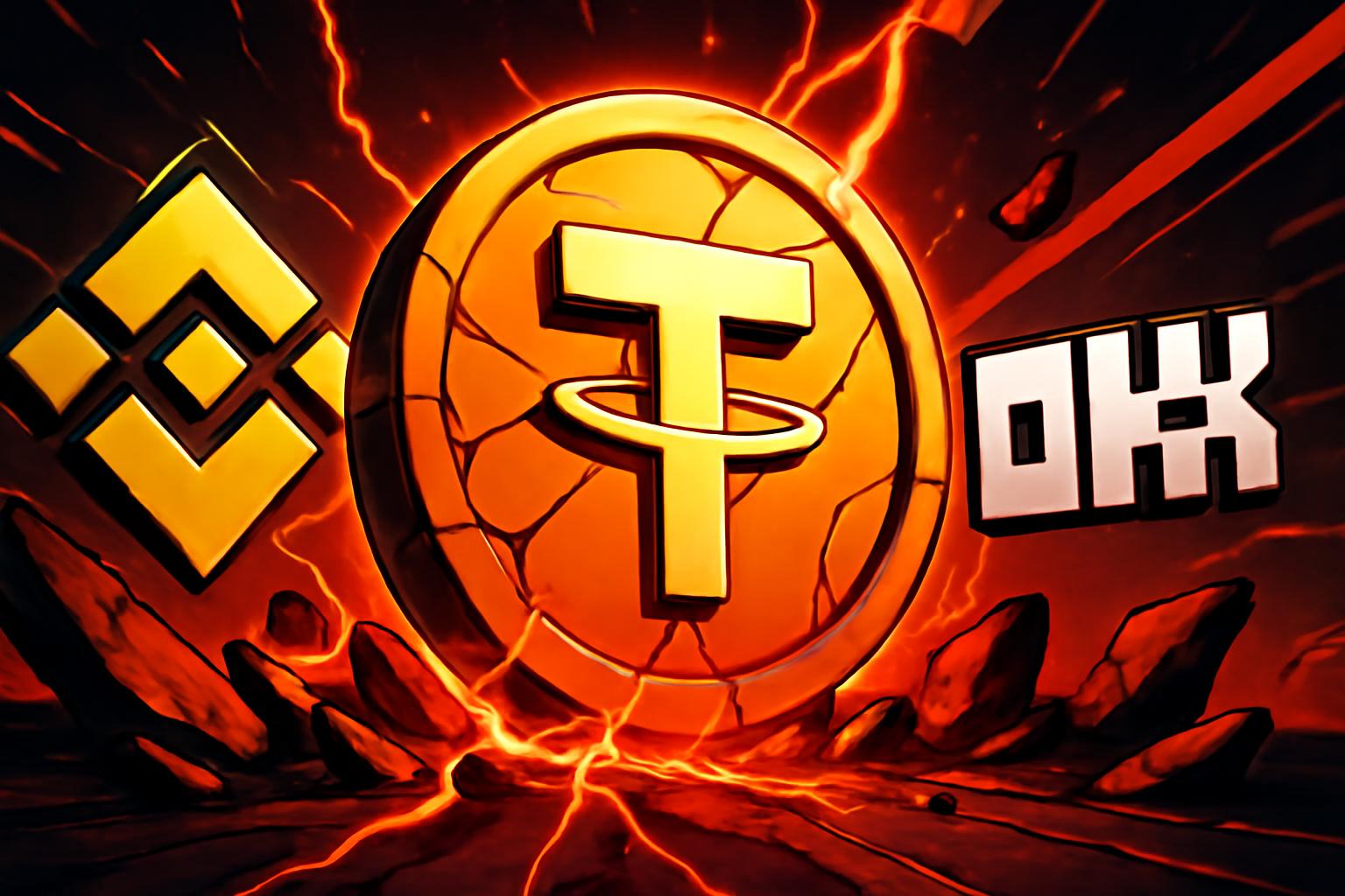 USDT Premium Widens on Binance and OKX Amid Liquidations