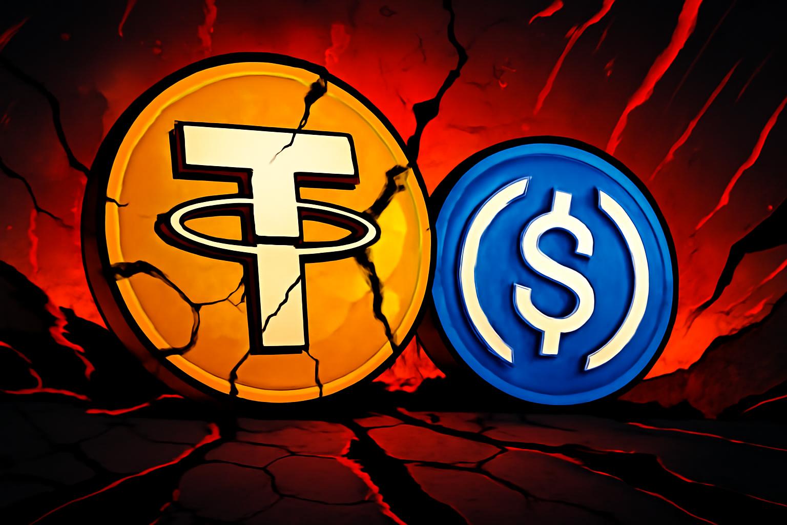 Stablecoin Market Cap Drops $2.24B on Liquidity Withdrawal