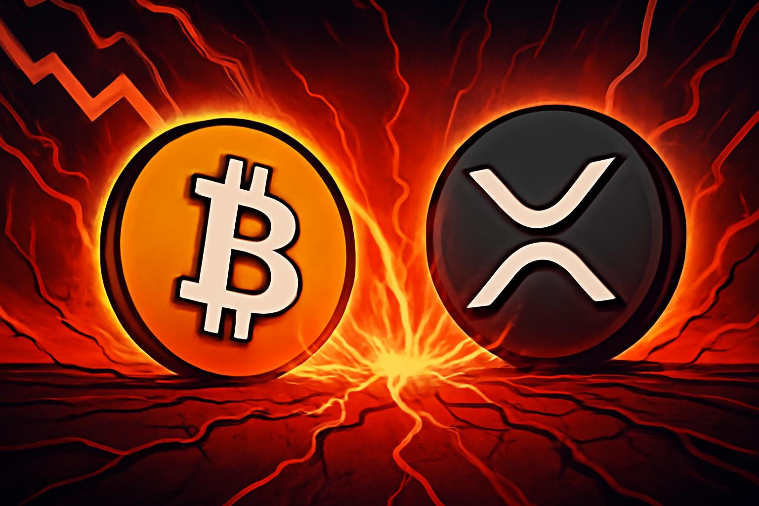 Bitcoin’s Structural Edge in a Crash: BTC Resilience and XRP Outlook