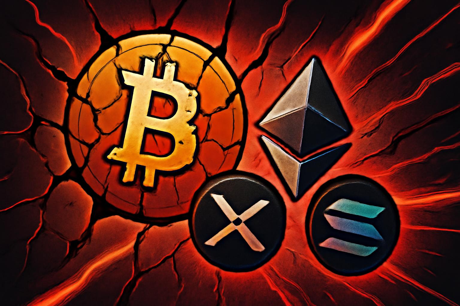 Institutional ETF Flows Weigh on Digital Asset Market as February Opens with Broad Outflows