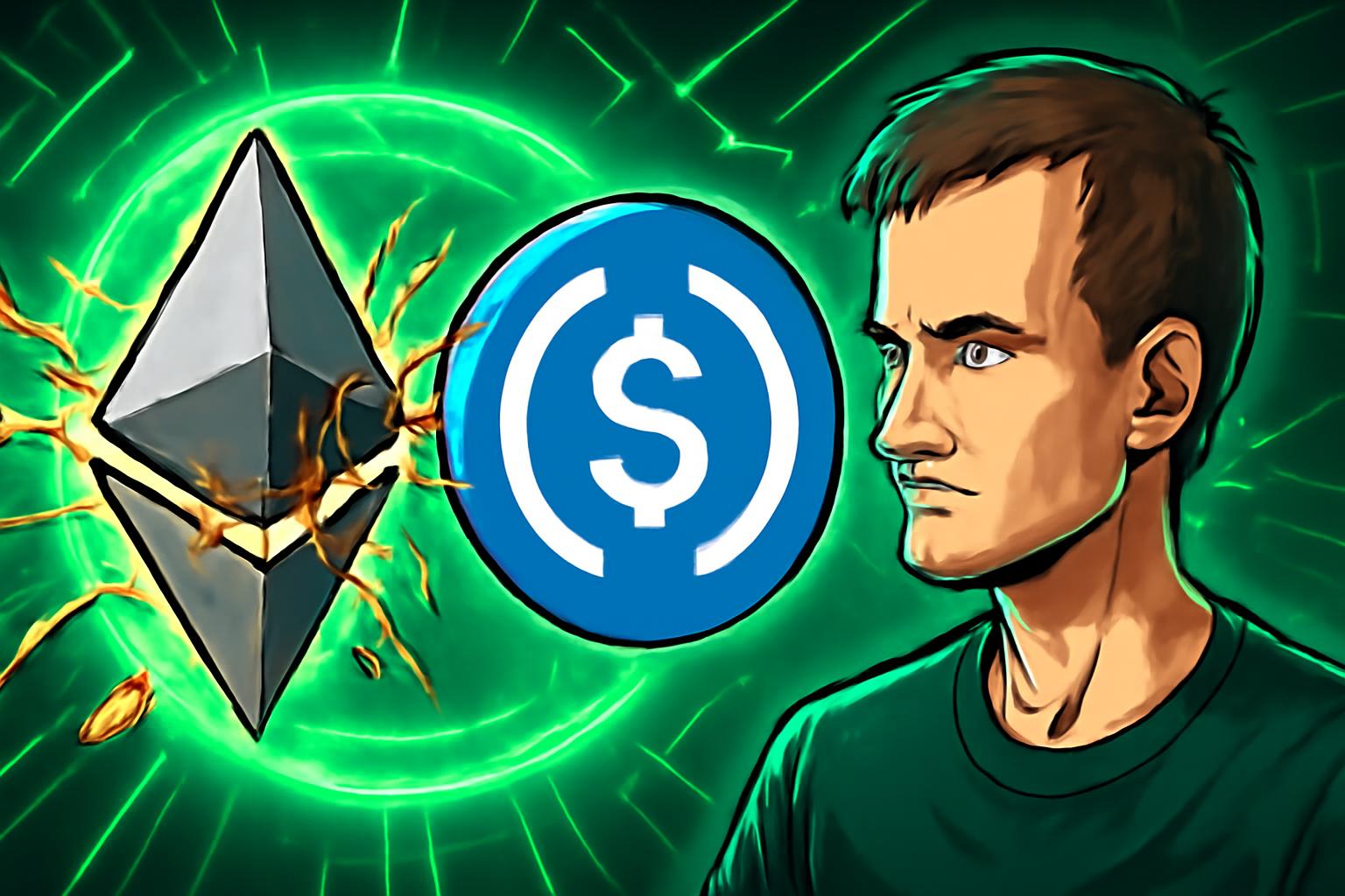 Vitalik Buterin Criticizes DeFi’s Stablecoin Yield Model and Urges Risk Redistribution