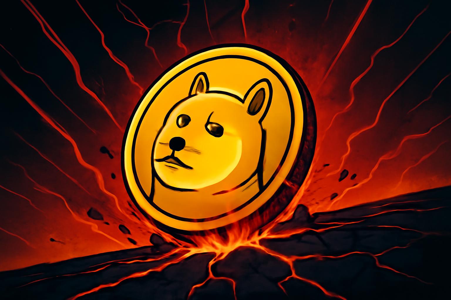 Dogecoin Bearish Structure Persists as Bottom Near $0.10