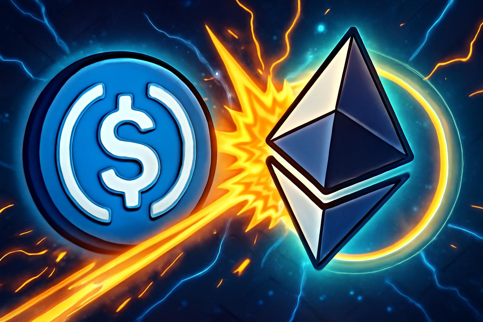 USDC On-Chain Transfer Signals Possible Institutional Repositioning on Ethereum