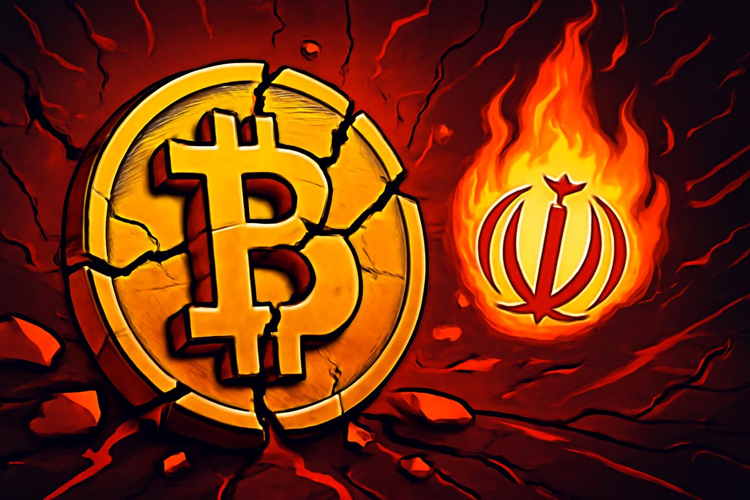 Bitcoin Drops Under $68K as Iran Conflict Impacts Markets