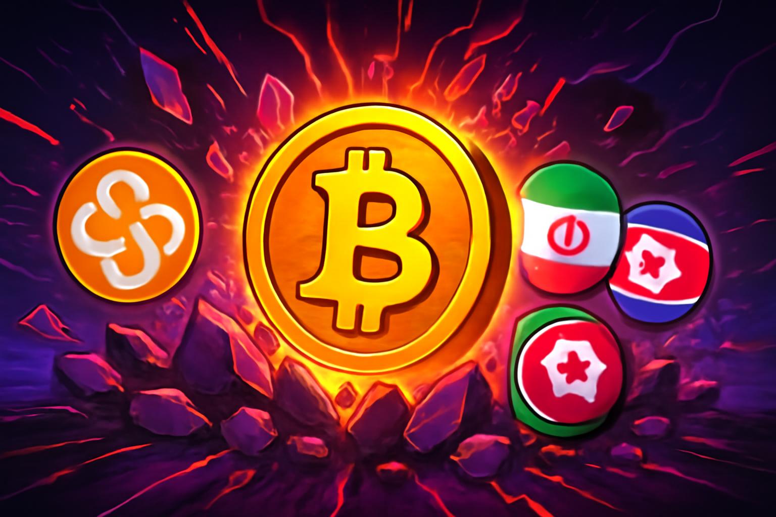 Illicit On-Chain Finance Reaches Record $154 Billion Across Iran, Russia, North Korea