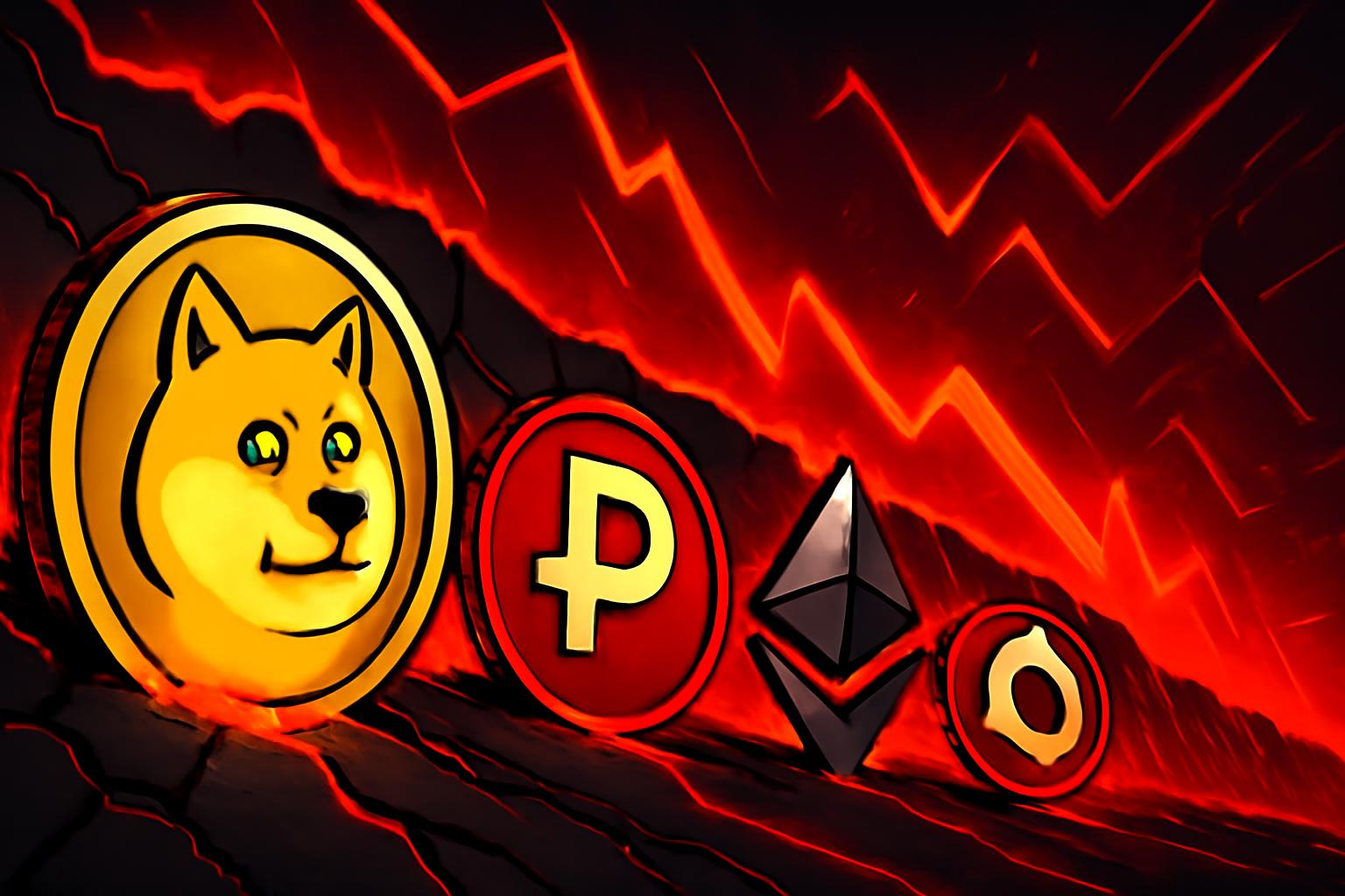 Altcoins Hover Near All-Time Lows as Market Cap Drops 48%