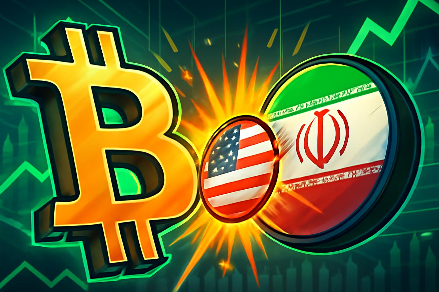 Prolonged US-Iran Tensions Could Benefit Bitcoin, Analysts Say