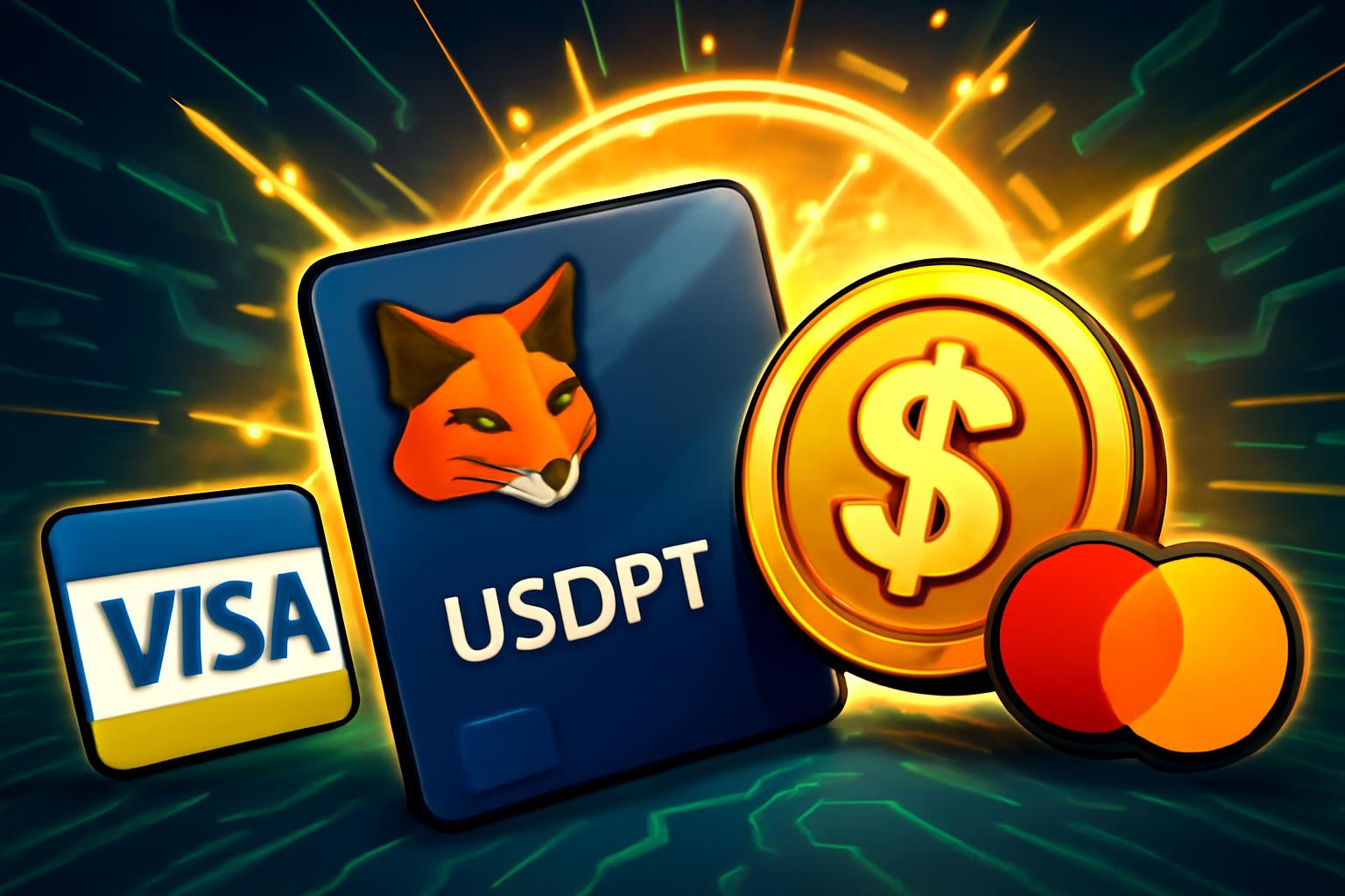 US Payment Networks Expand Crypto Payments With MetaMask Card and Stablecoins