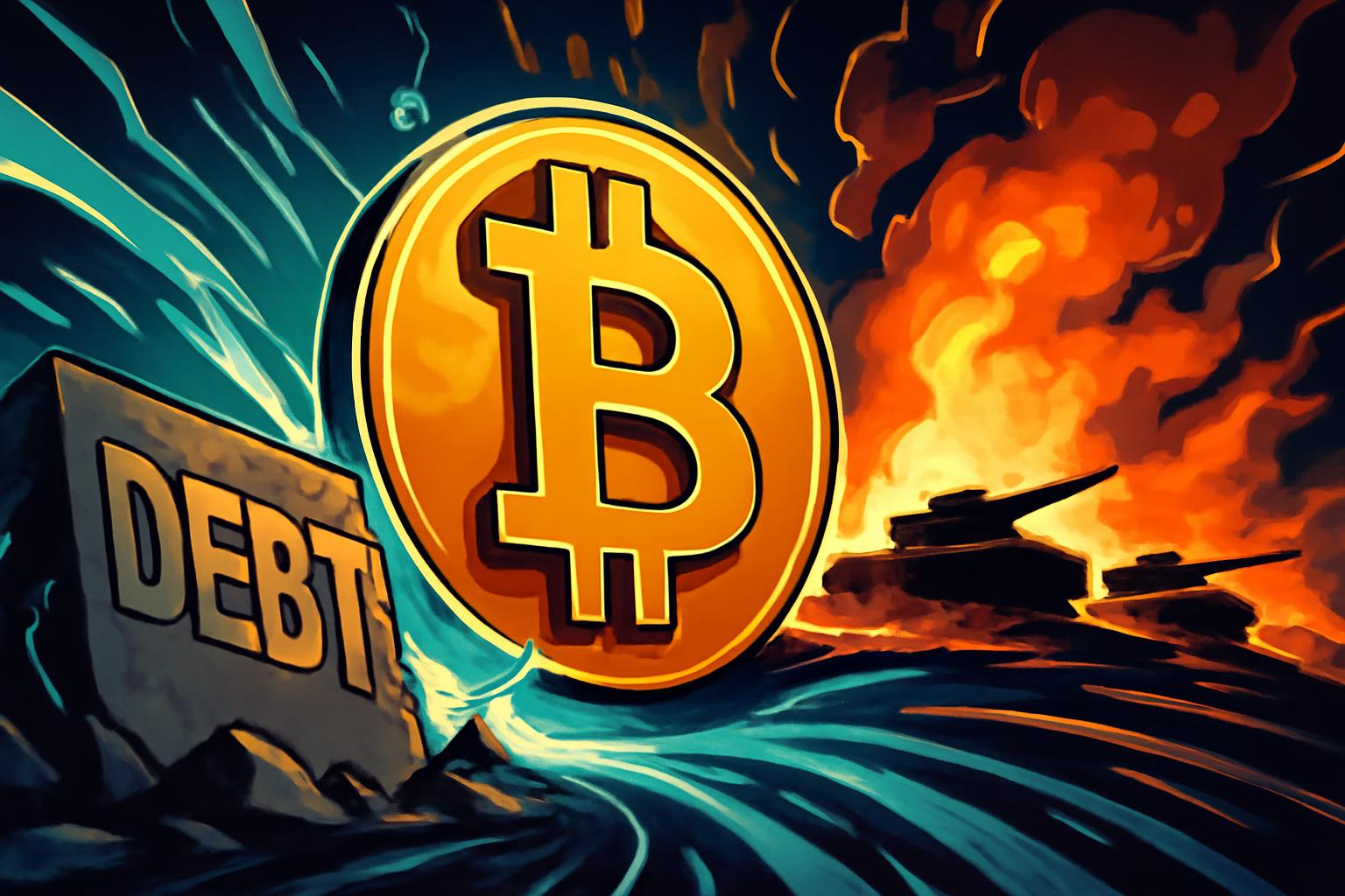 Bitcoin Strengthened by War Costs and Debt Expansion Amid US-Iran Tensions