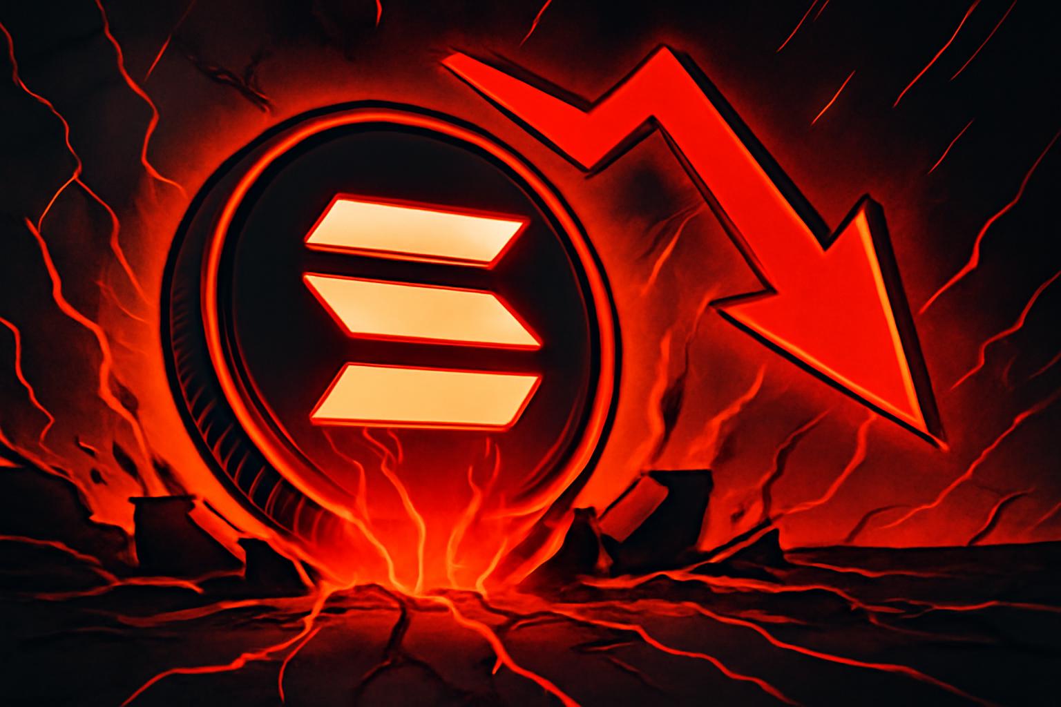 Solana Price Analysis: Bearish Flag Signals Potential Downside