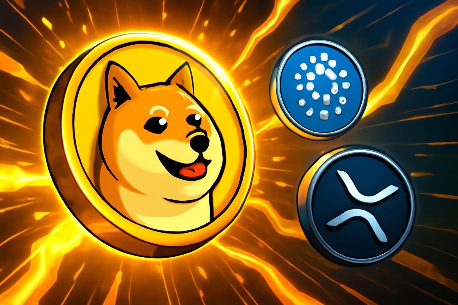 Dogecoin Rallies as Major Cryptos Rise in Tuesday Trading