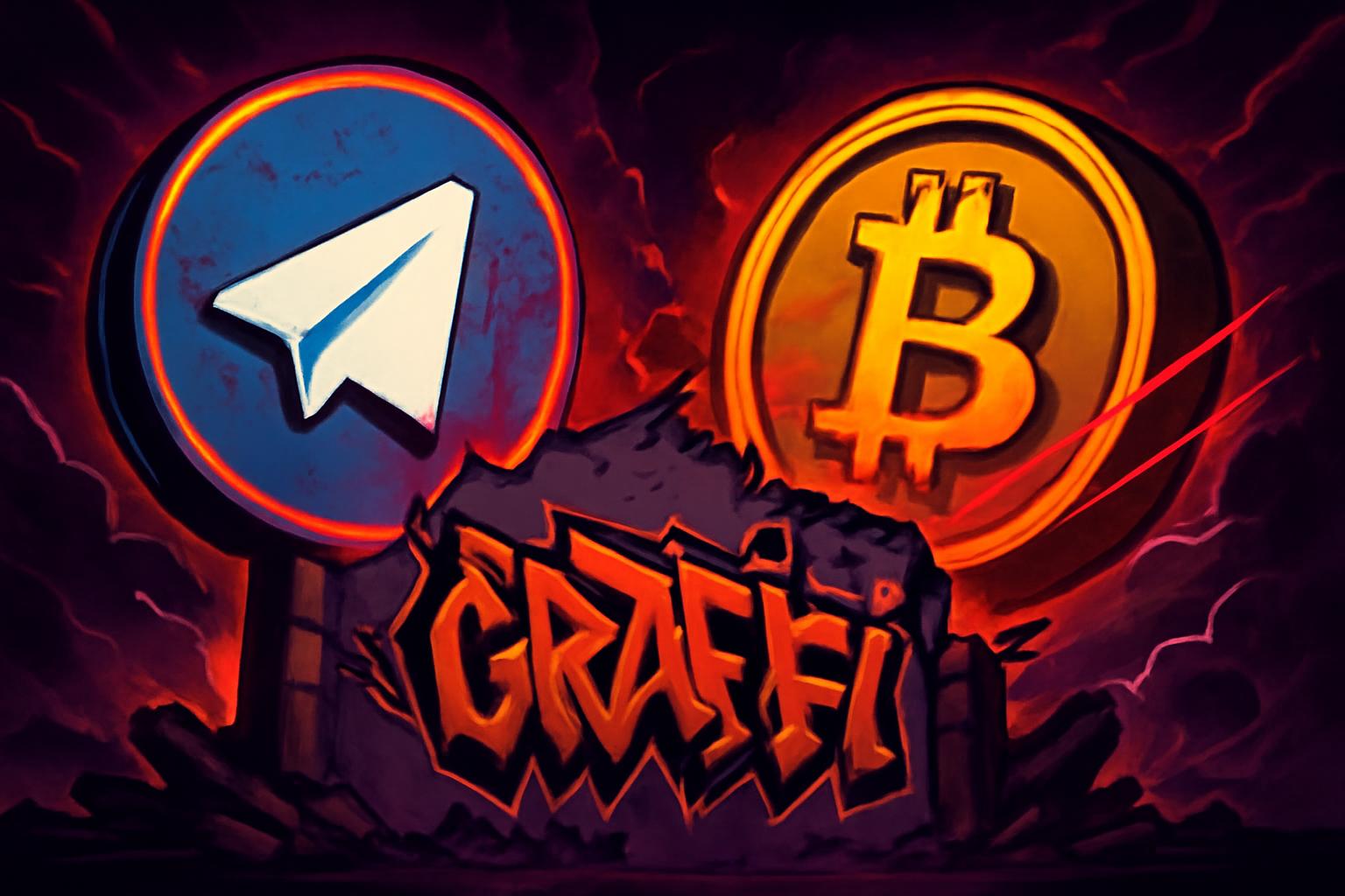 Crypto Payment Ties Graffiti Attack to Telegram-Linked Arrest