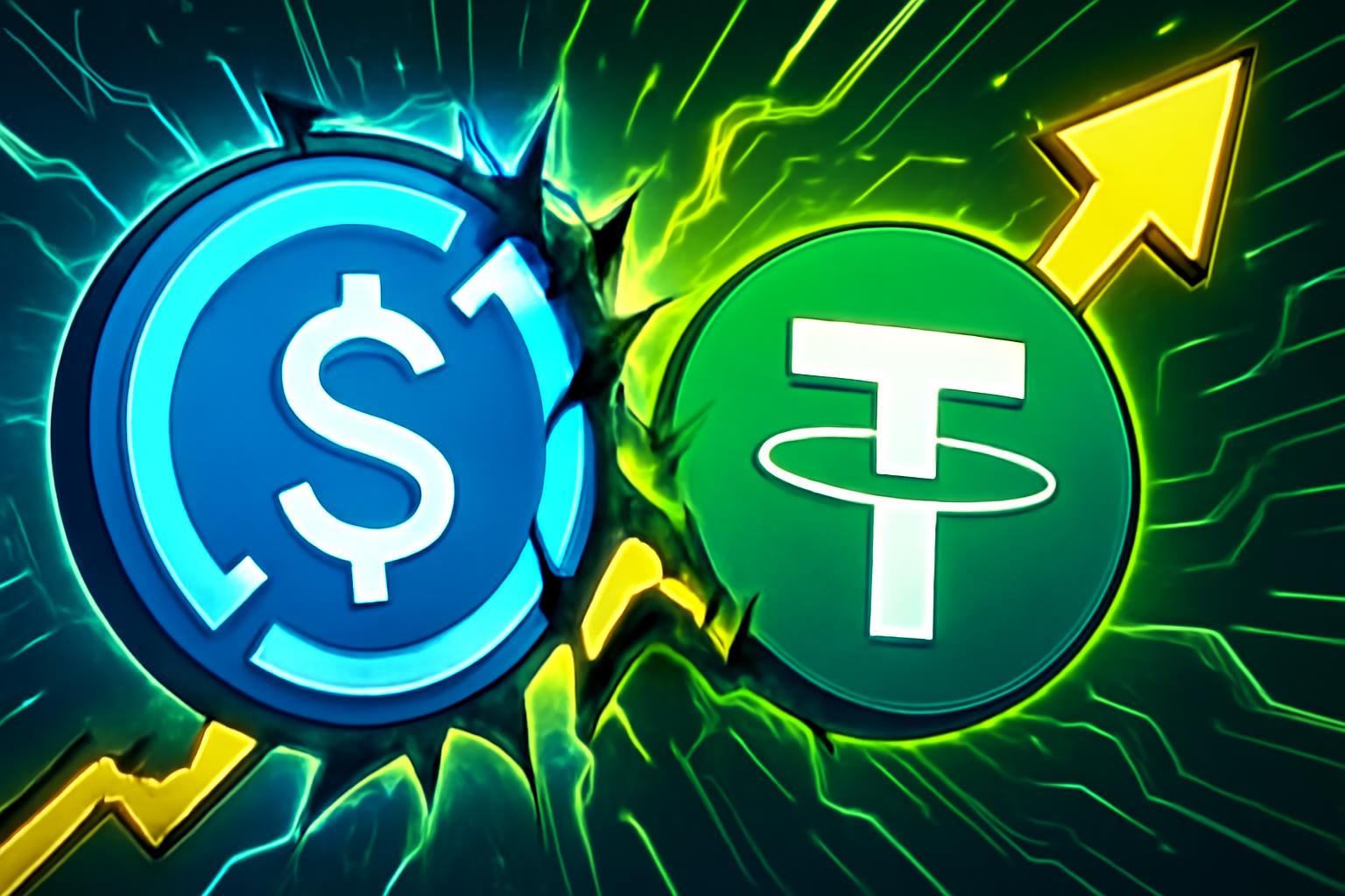 Circle Breakout Moment: Stock Doubles, USDC Surpasses USDT in On-Chain Volume