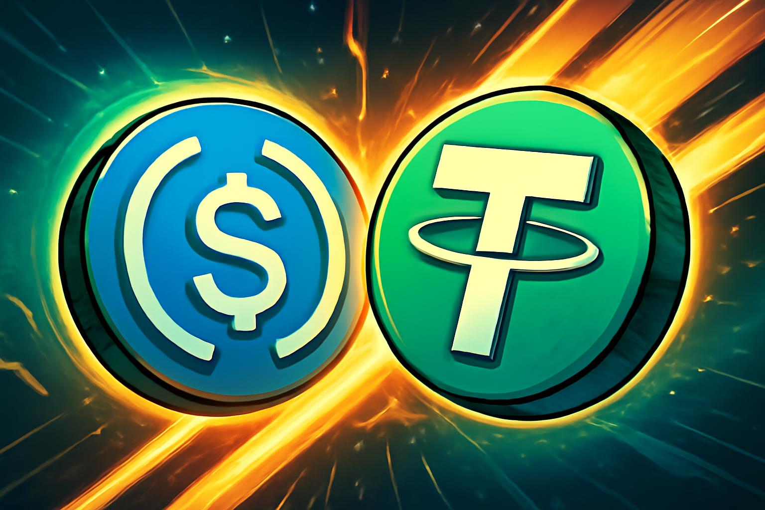 USDC Overtakes USDT in Transfer Volume as Stablecoins Hit $1.8 Trillion in February 2026