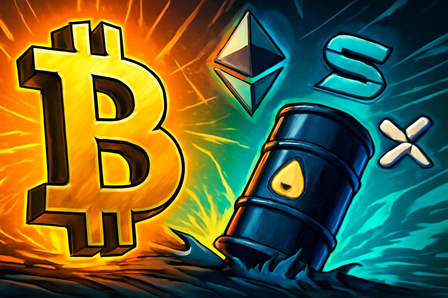 Bitcoin Tops $71K as Oil Dips Under $80 Amid Broad Crypto Rally