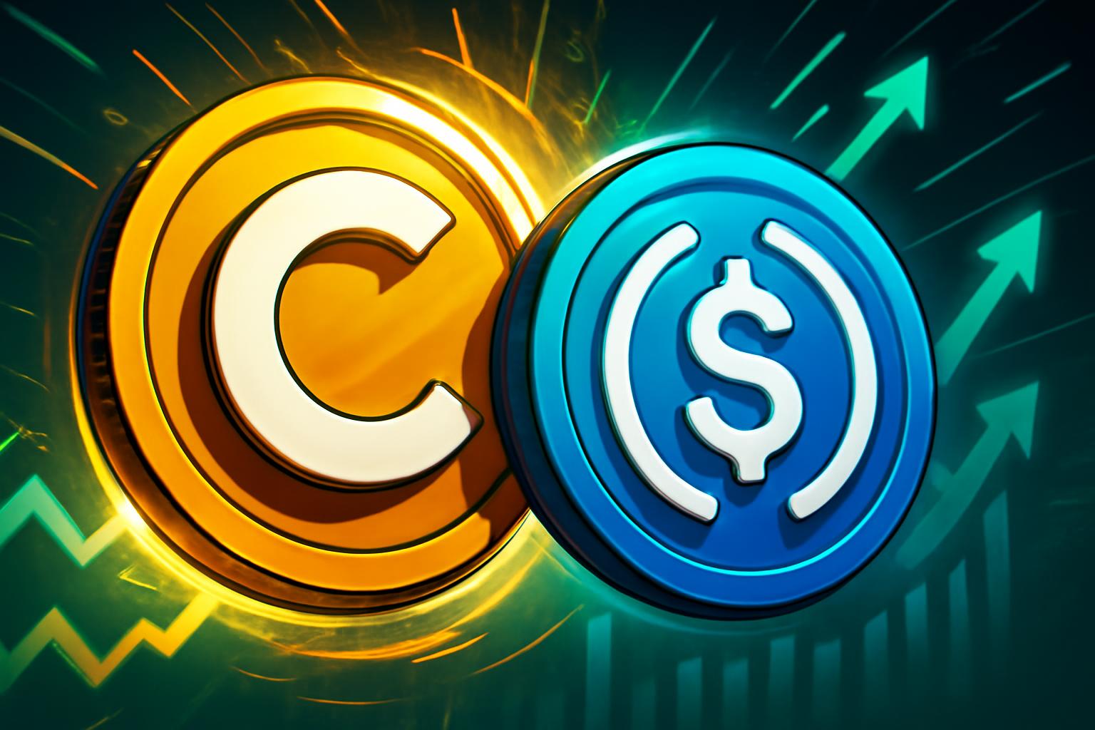 Circle Stock Rallies on USDC Adoption; Bernstein Maintains Outperform with $190 Target