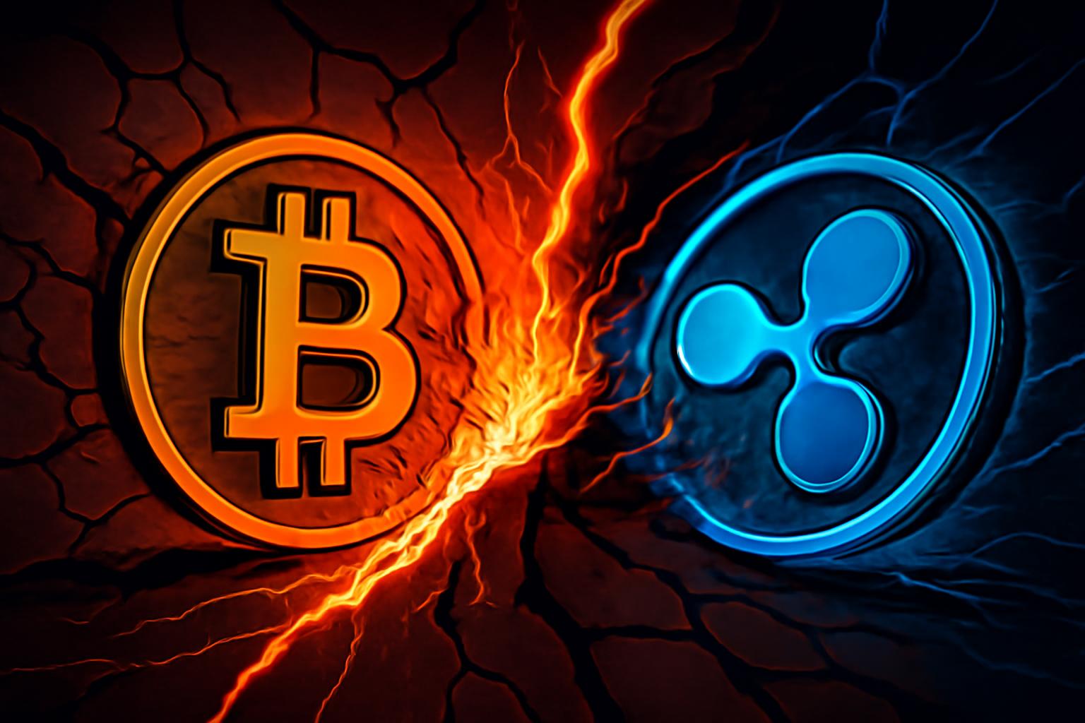 Hormuz Strait Blockade Triggers Crypto Selloff: Bitcoin Falls 2%, Ripple 1%