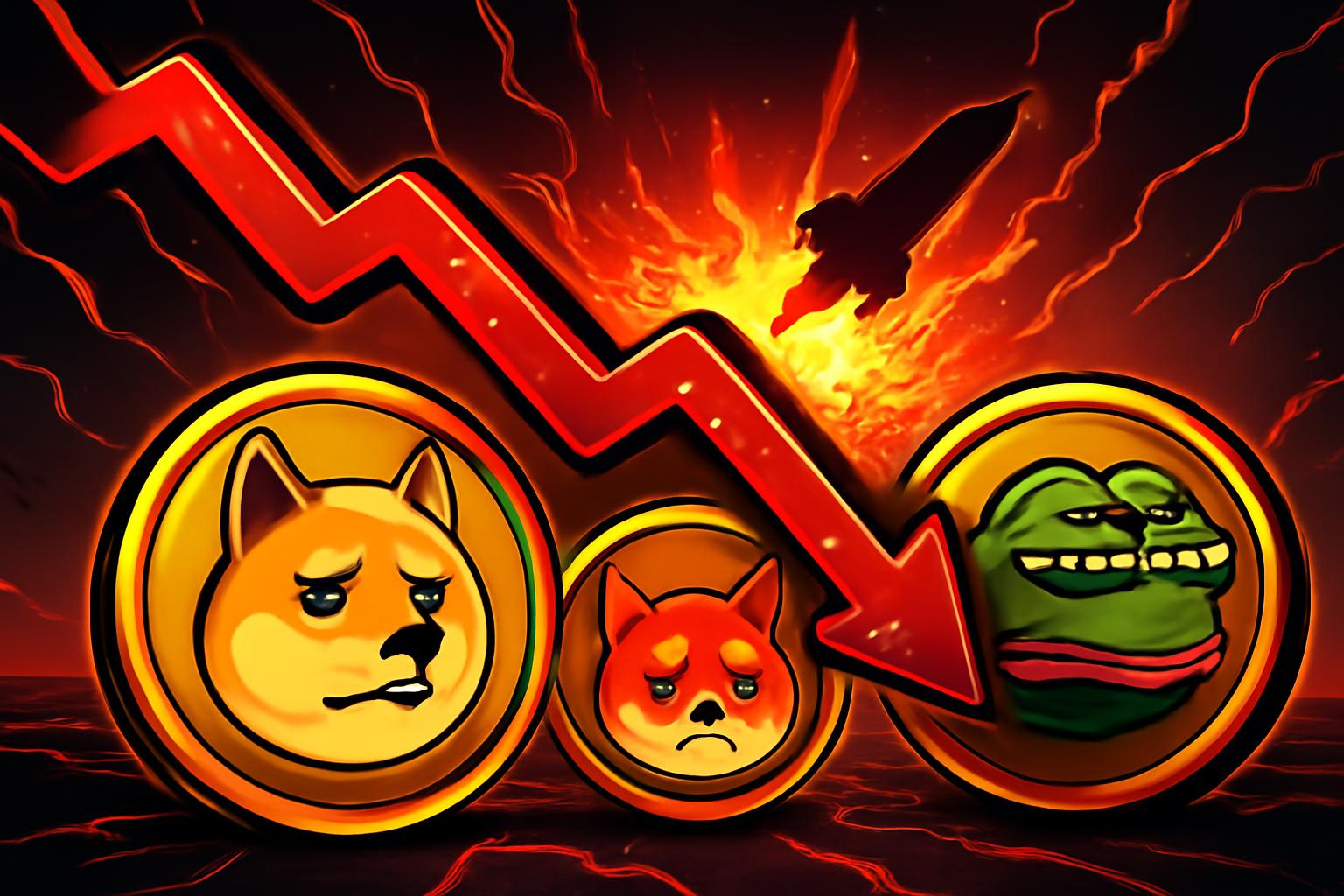 Meme Coin Market Slumps as Iran Strike Sparks Volatility