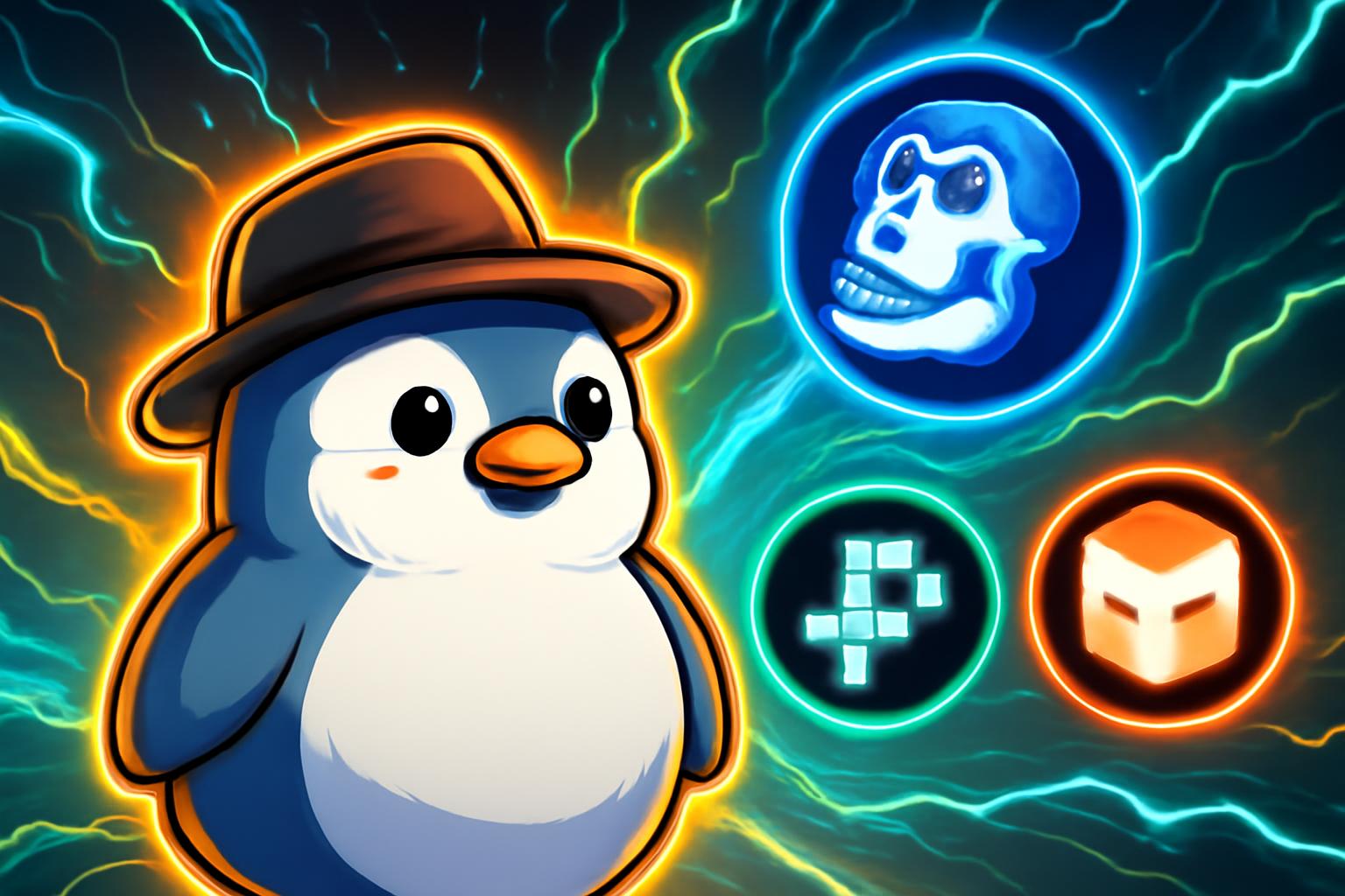 NFT & Metaverse: Pudgy Penguins Lead NFT Social Activity on Feb 12, 2026