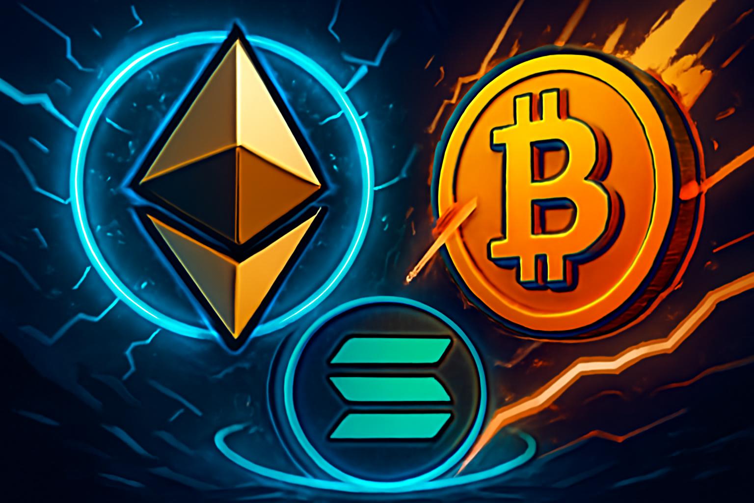 Bitcoin and Ethereum ETFs See Fresh Inflows as Solana Flows Remain Mixed