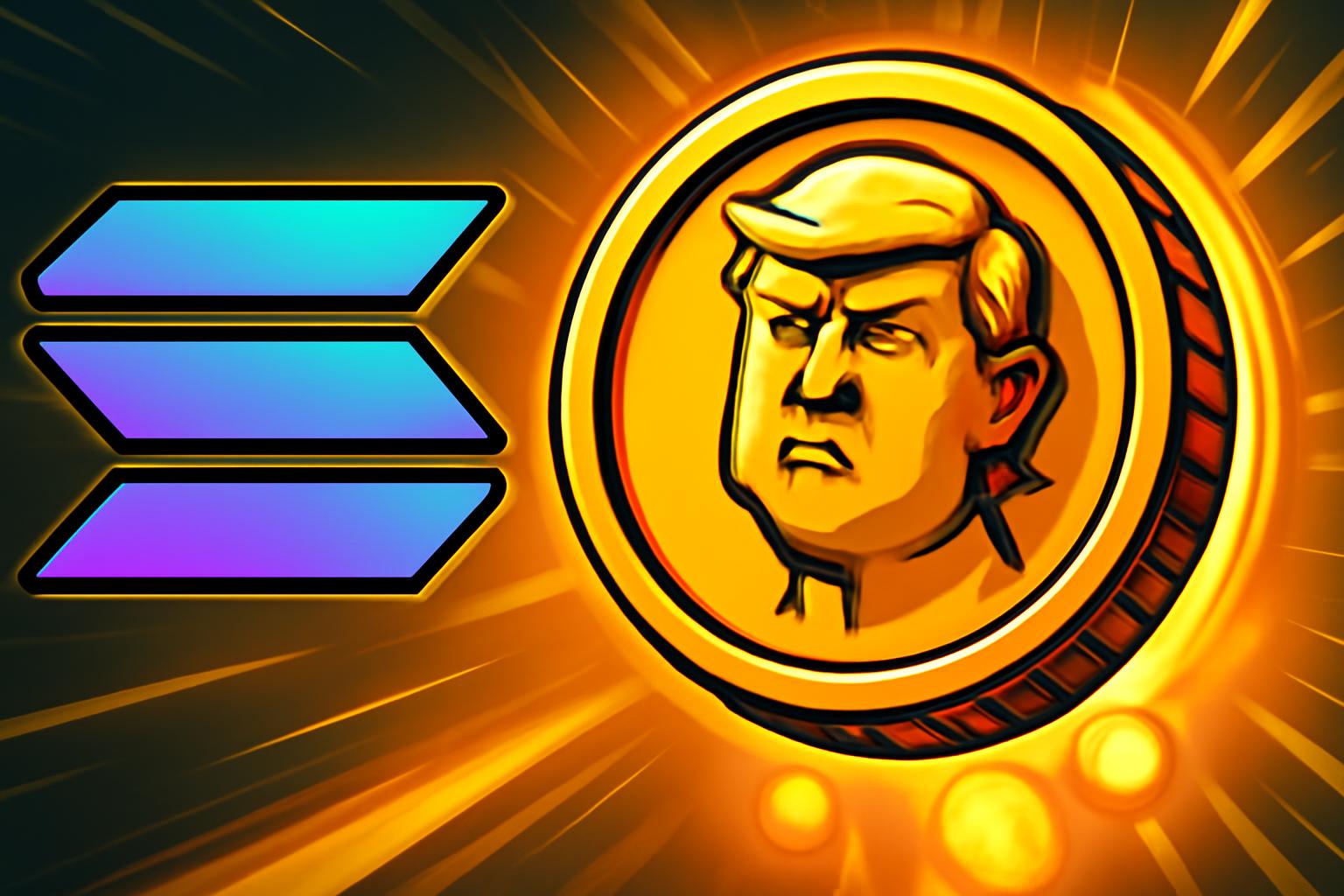 Trump’s Solana Memecoin Surges 35% After Event Announcement