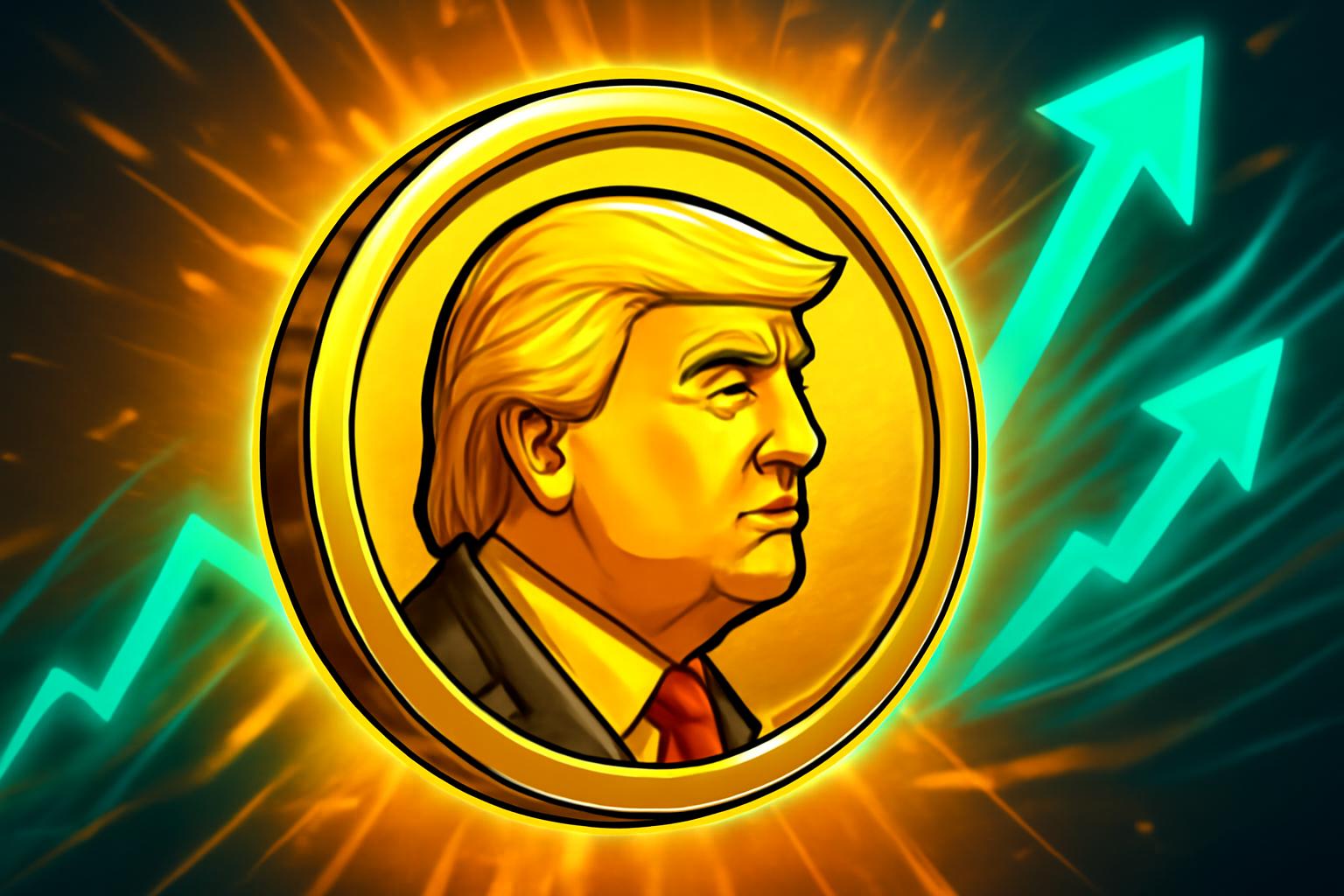 Trump Meme Coin Surges After KRW 100 Billion Lunch Report