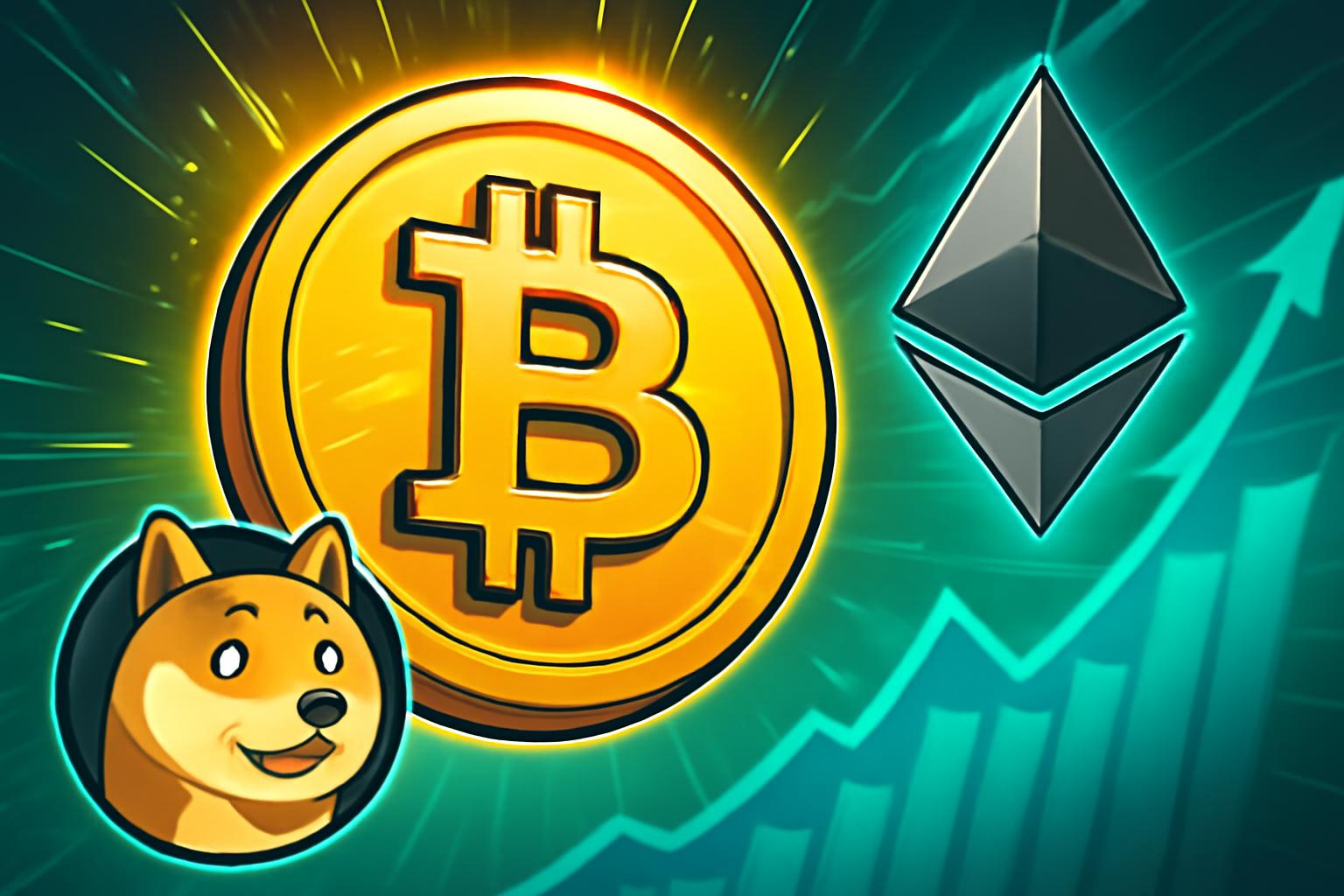 Bitcoin Holds at $71K as Crypto Market Rises: Ethereum and Altcoins Post Weekly Gains