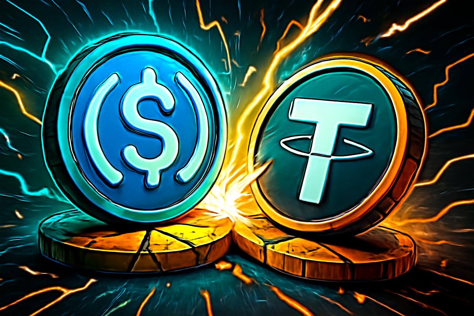 USDC Surpasses USDT in Real Transaction Volume, Signaling Shift in Stablecoin Use