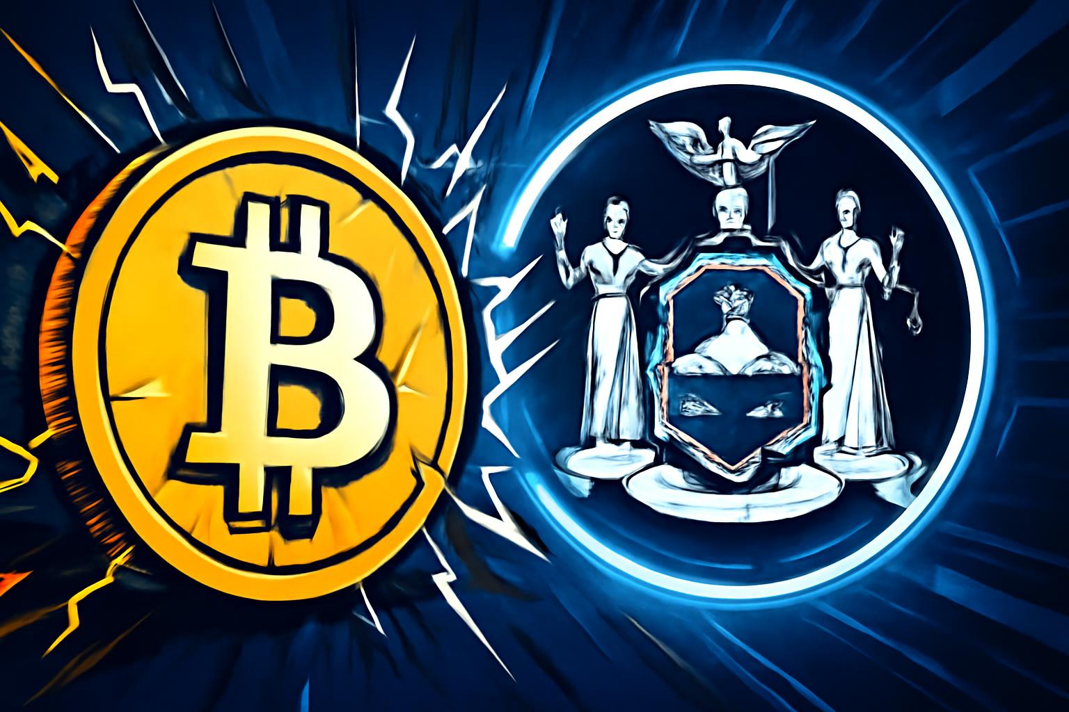 Albany weighs crypto mining tax amid budget pressure