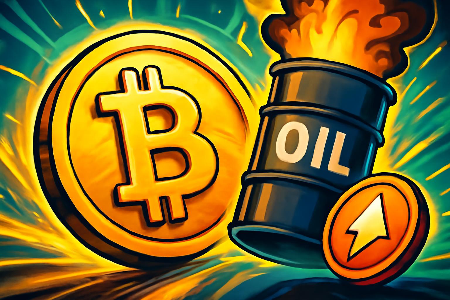 Bitcoin Rises 3% as Oil Rally Lifts Crypto Market; Altcoins Jump 4%